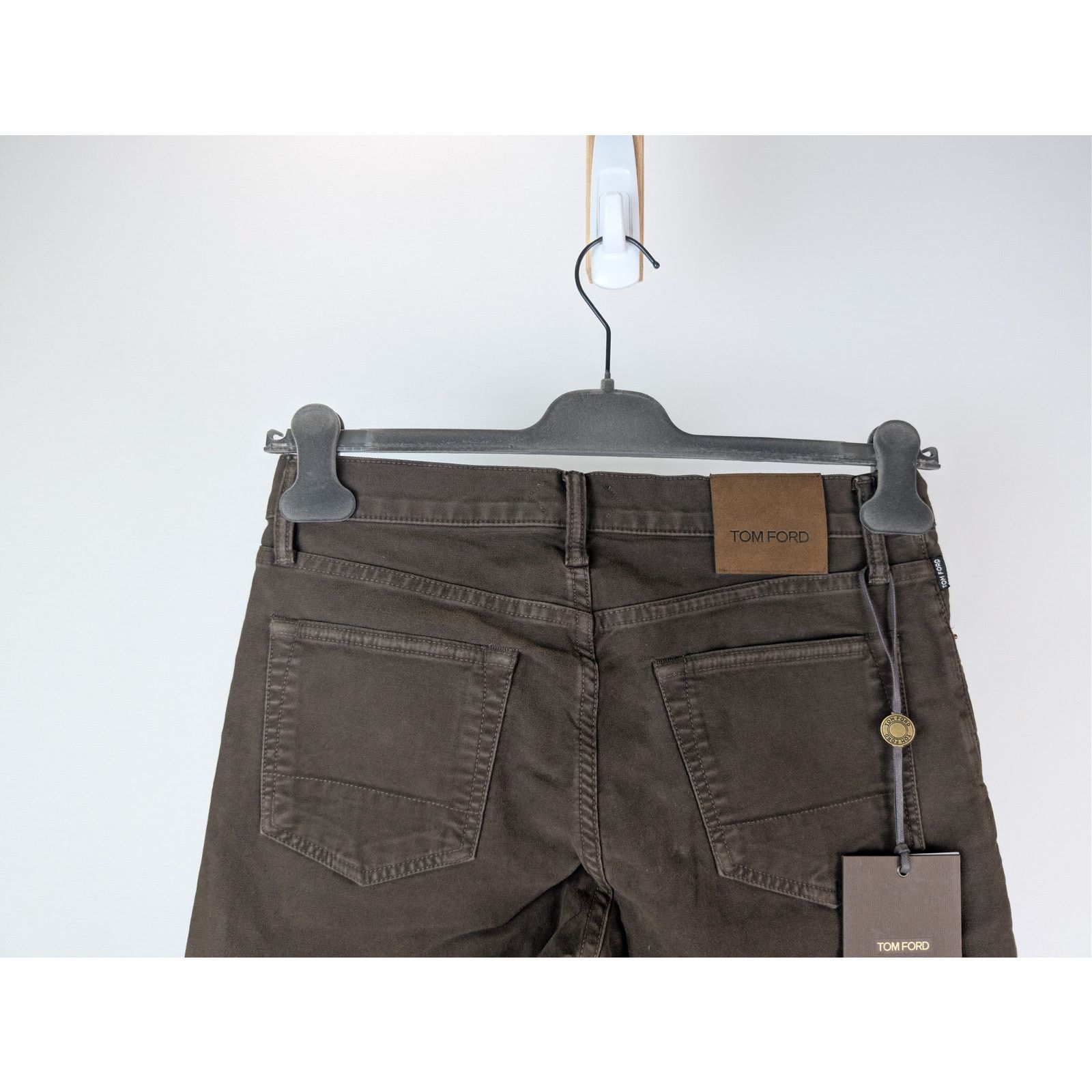 Tom Ford o1rshd1 Slim Fit Denim Jeans in Cafe Brown 30 Size US 30 / EU 46 - 10 Thumbnail