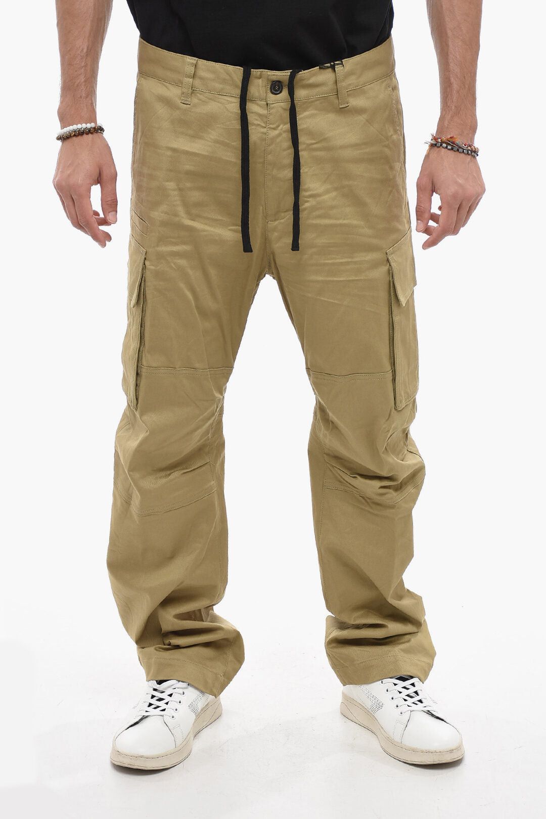 Dsquared2 Cargo Trousers with Drawstring Size US 32 / EU 48 - 1 Thumbnail
