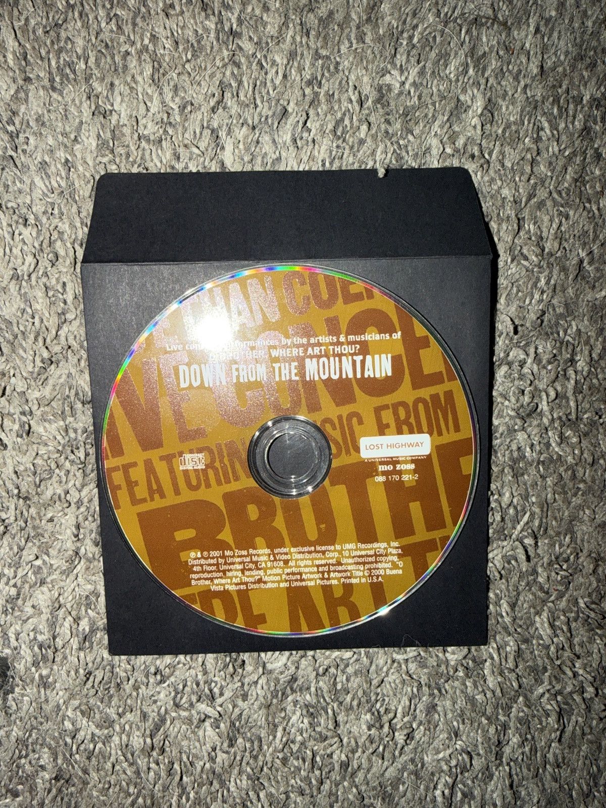 Universal Studios Down From The Mountain (2001, CD) Size ONE SIZE - 1 Thumbnail