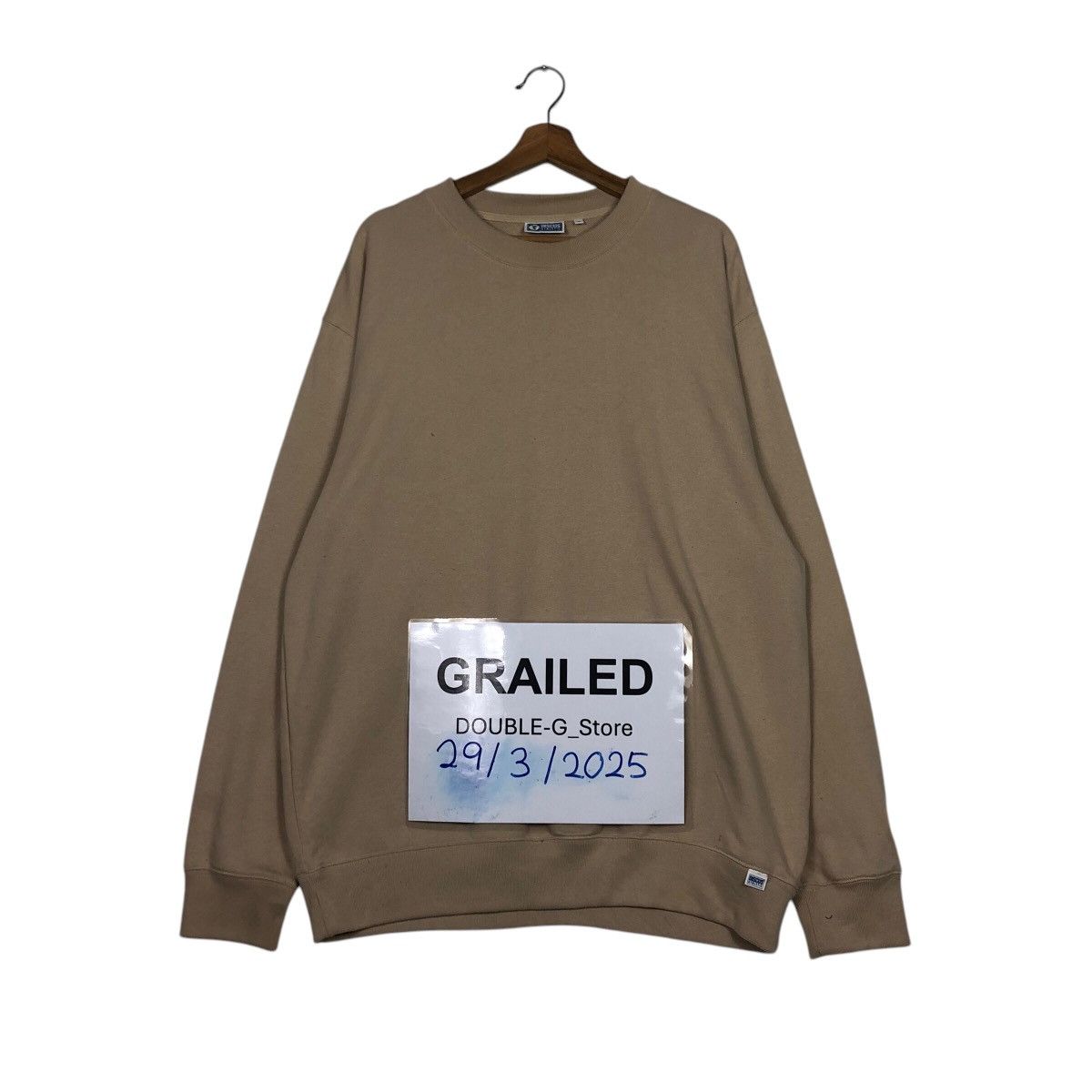 Japanese Brand × Vintage 📌Vintage Sweatshirt Discus Athletic Rich Brown Size US L / EU 52-54 / 3 - 1 Thumbnail