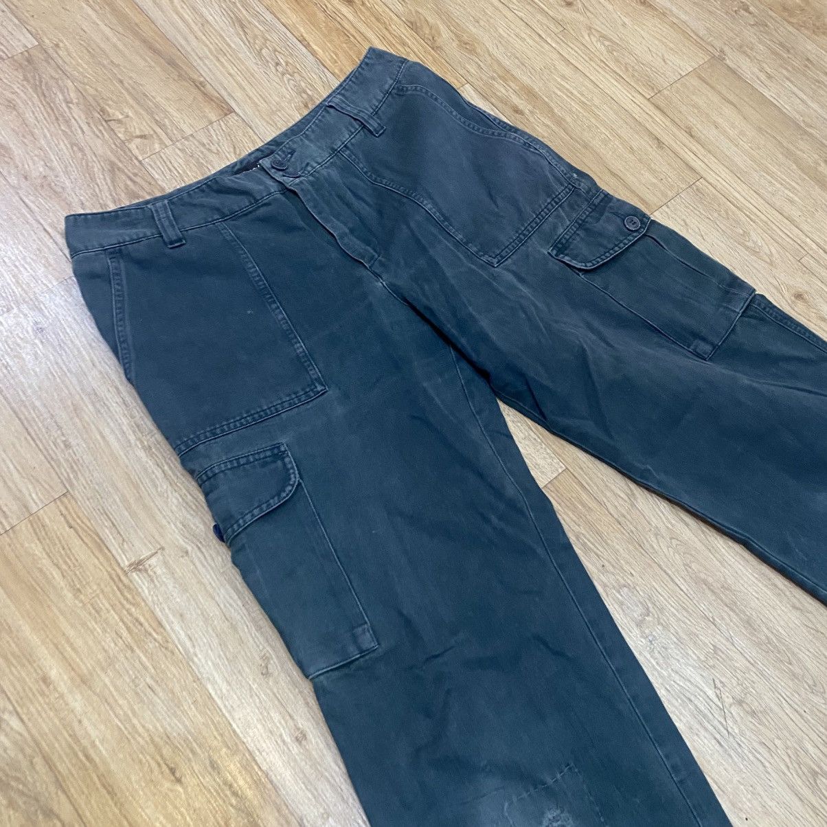 agnes b. Agnes b. Fatigue Cargo Faded Pants Size US 30 / EU 46 - 2 Thumbnail