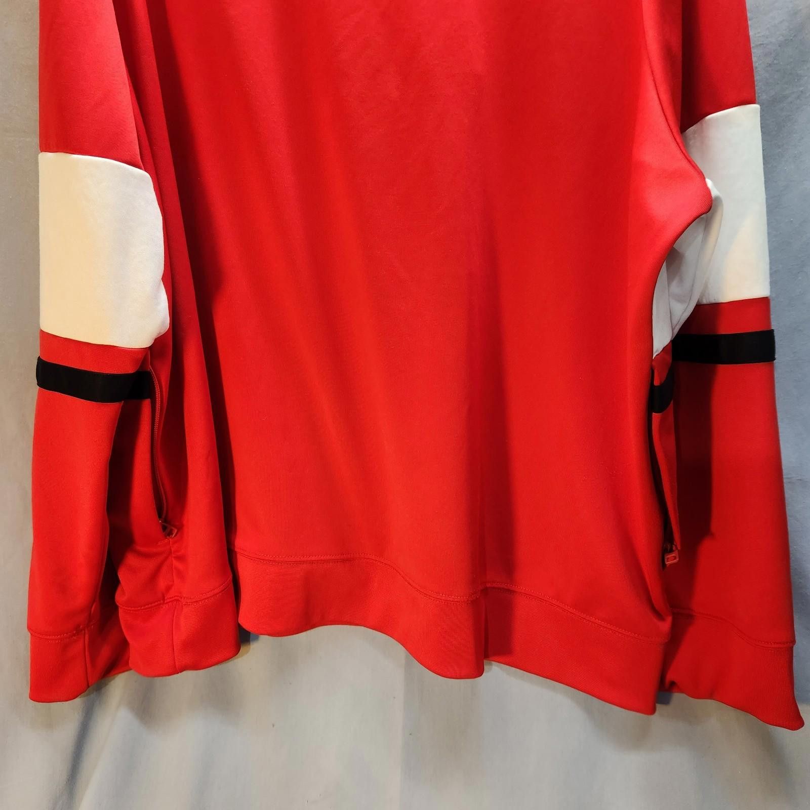Nike Nike Air Quarter Zip Warmup Top Red Mens XXL Size US XXL / EU 58 / 5 - 9 Thumbnail