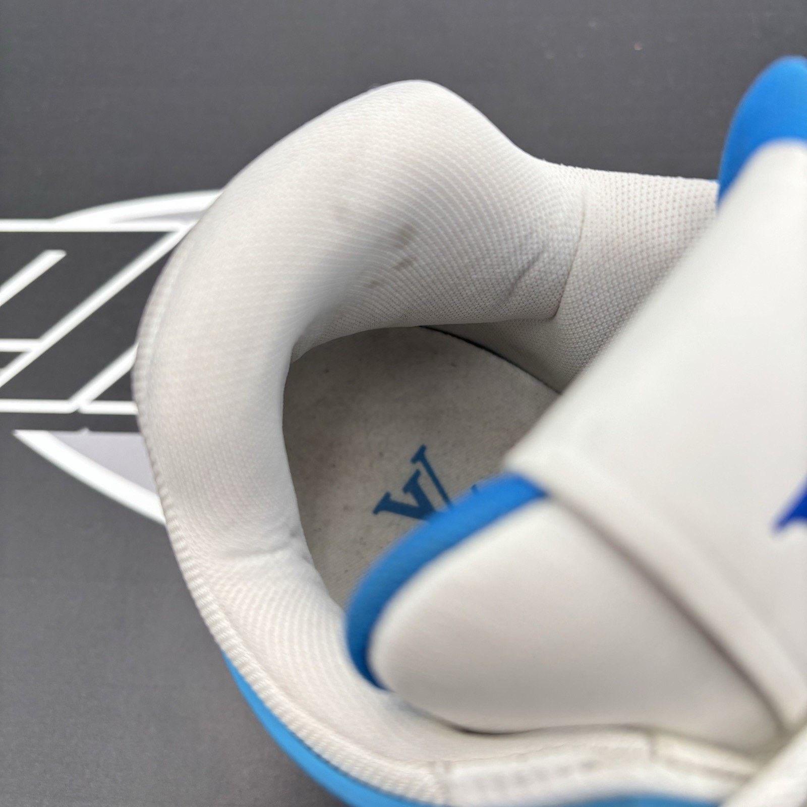 Louis Vuitton Louis Vuitton Trainer Mid ‘ White, Blue ’ | GREAT COND! Size US 10 / EU 43 - 7 Thumbnail