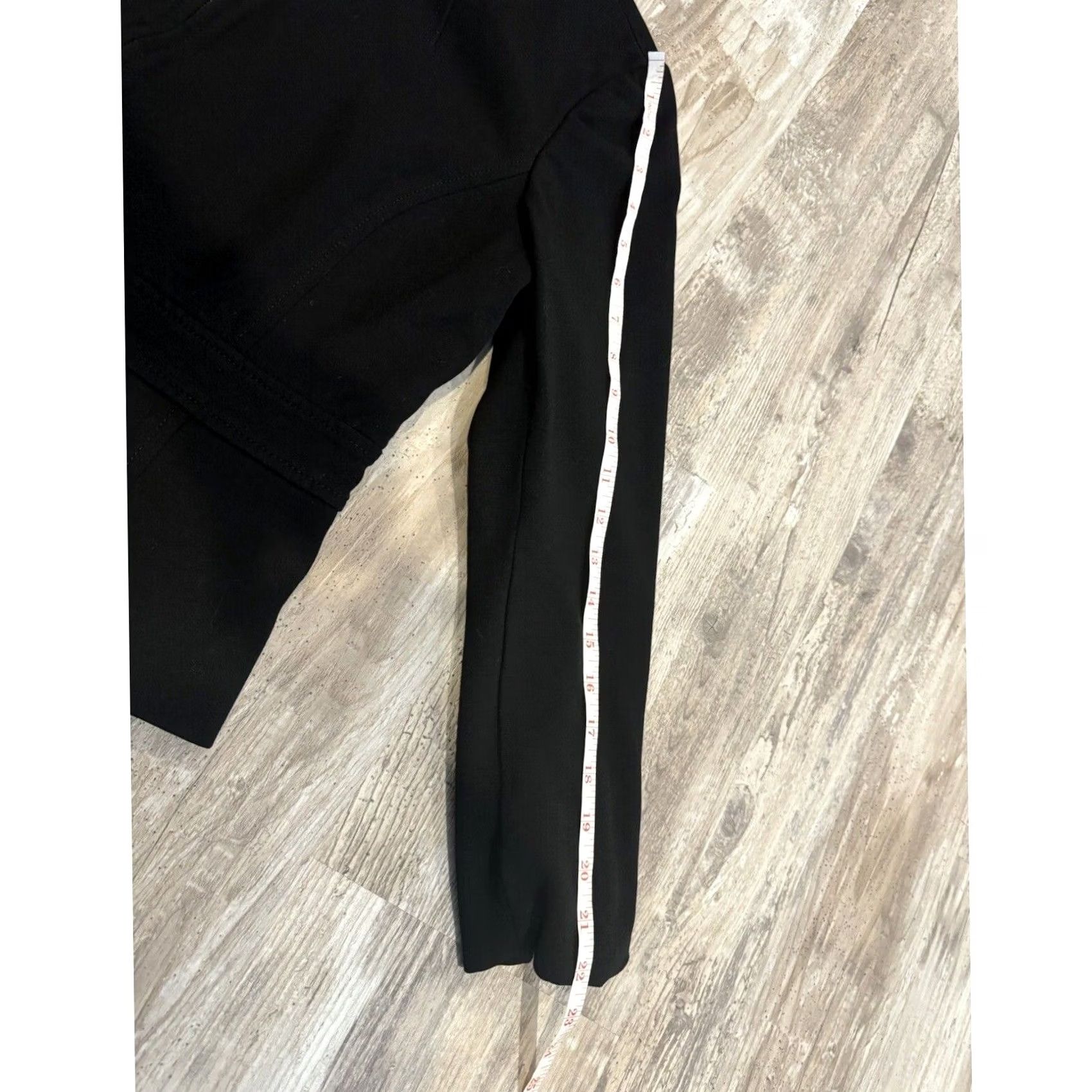 Talbots Talbots Black Knit Jacket Full Zip Italy Size 10 Women’s Size L / US 10 / IT 46 - 6 Thumbnail