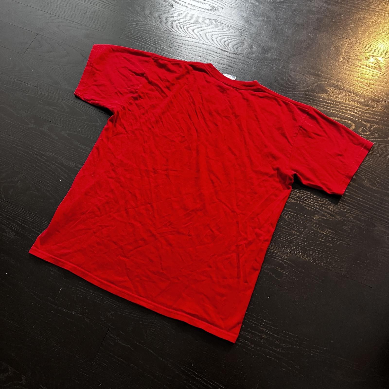 Vintage Vintage Red Tee Shirt Spanish Politician Campaign Size US L / EU 52-54 / 3 - 4 Thumbnail