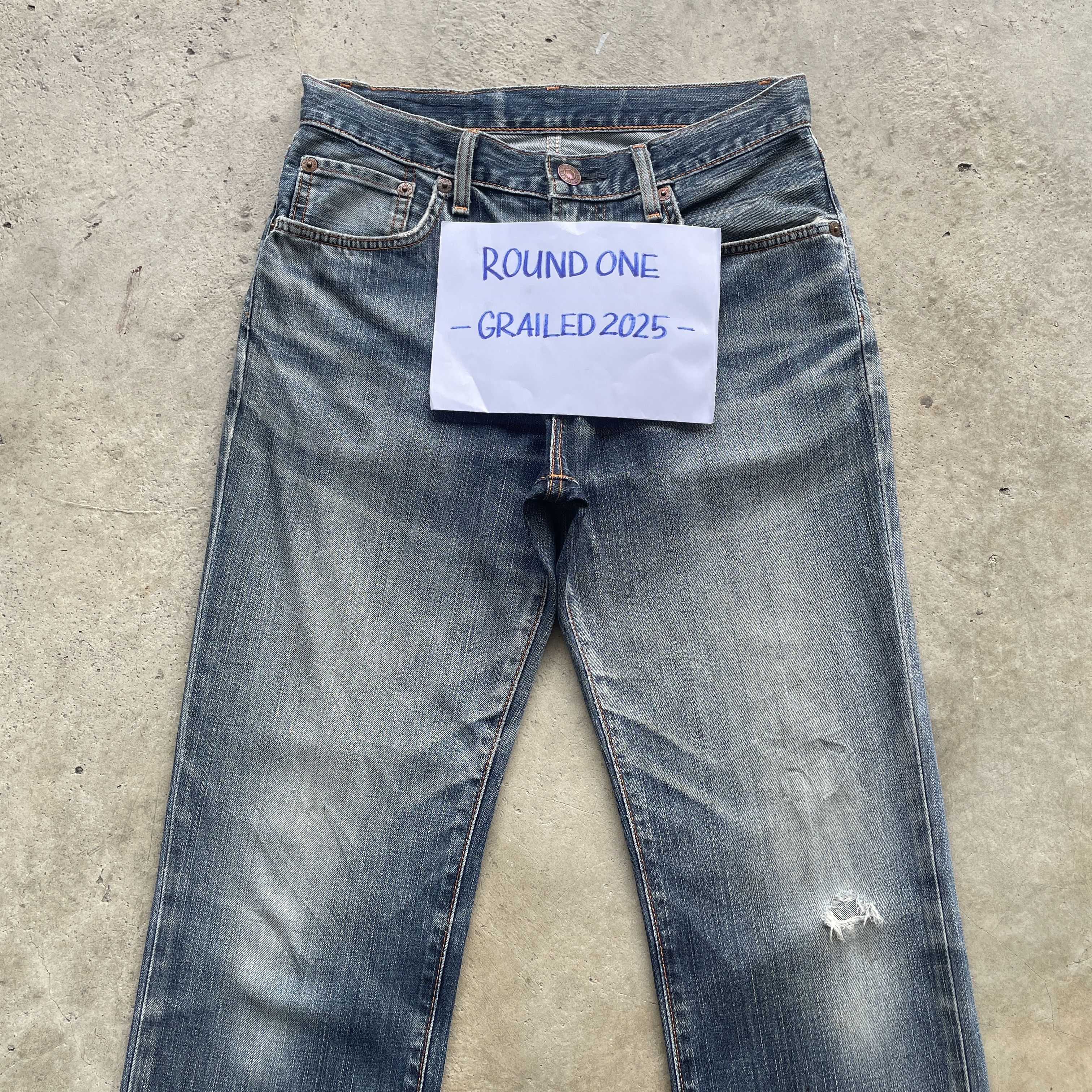 Japanese Brand VINTAGE EDWIN 502 DISTRESSED FADED JAPAN JEANS PANTS W30 Size US 30 / EU 46 - 3 Thumbnail