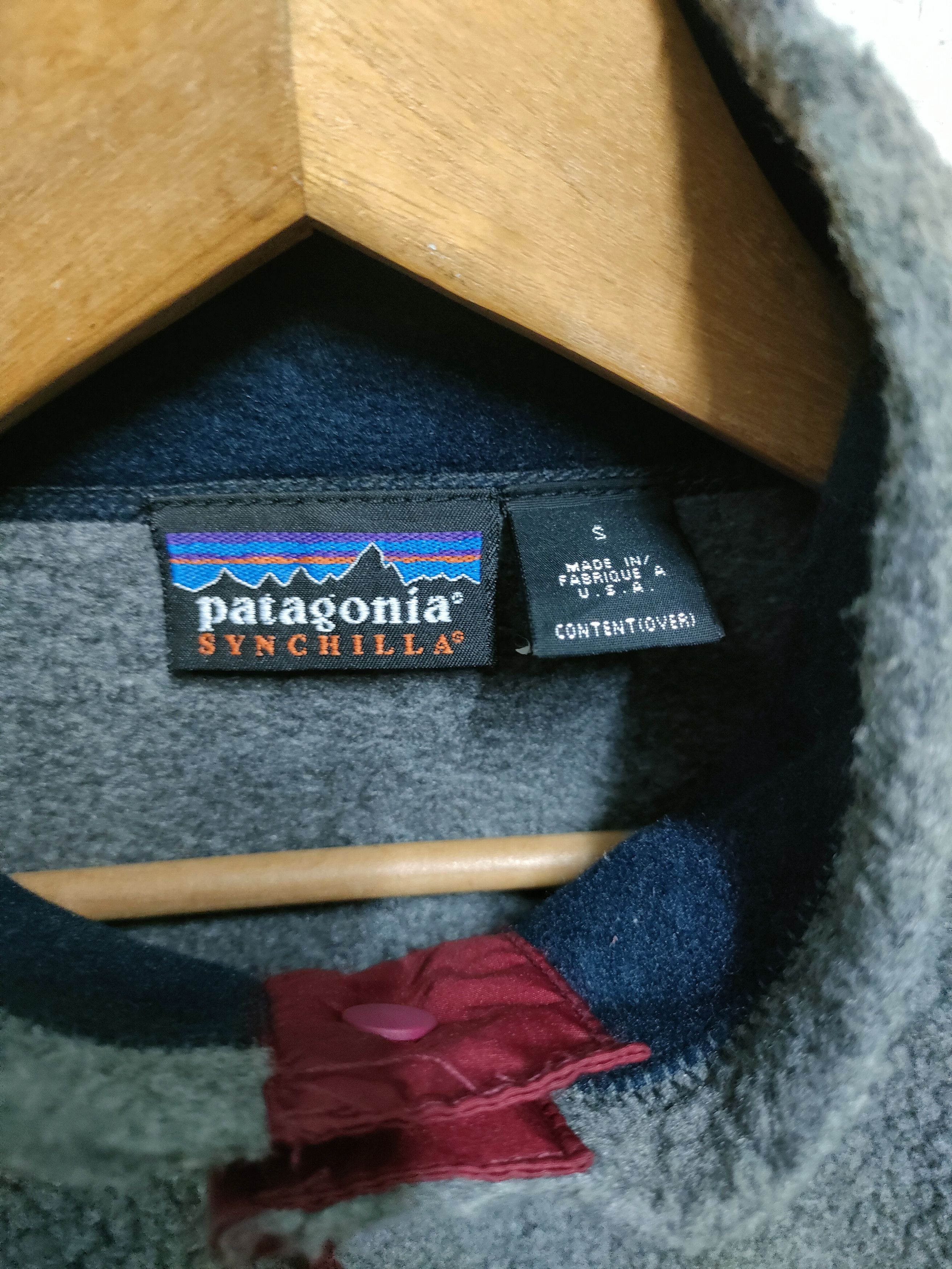 Patagonia × Vintage Vintage Patagonia Synchilla Pullover Fleece Size US S / EU 44-46 / 1 - 3 Thumbnail