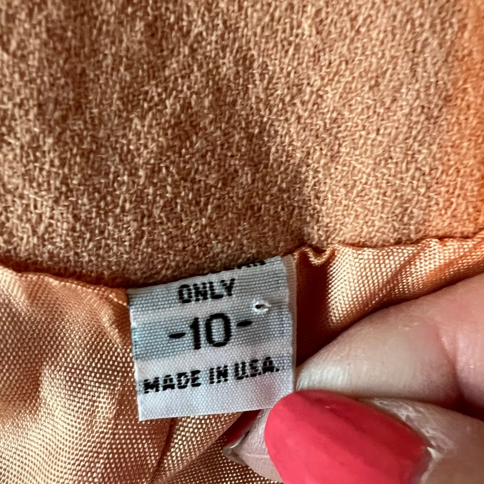 Other vintage 70s peach button front vest mandarin collar size 10 Size L / US 10 / IT 46 - 5 Thumbnail