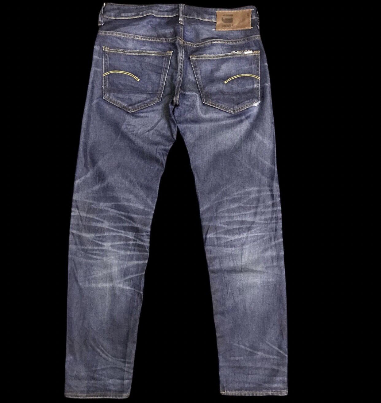 G-Star × Japanese Brand D143 GSTAR Skinny Distressed Jeans Size US 33 - 2 Thumbnail