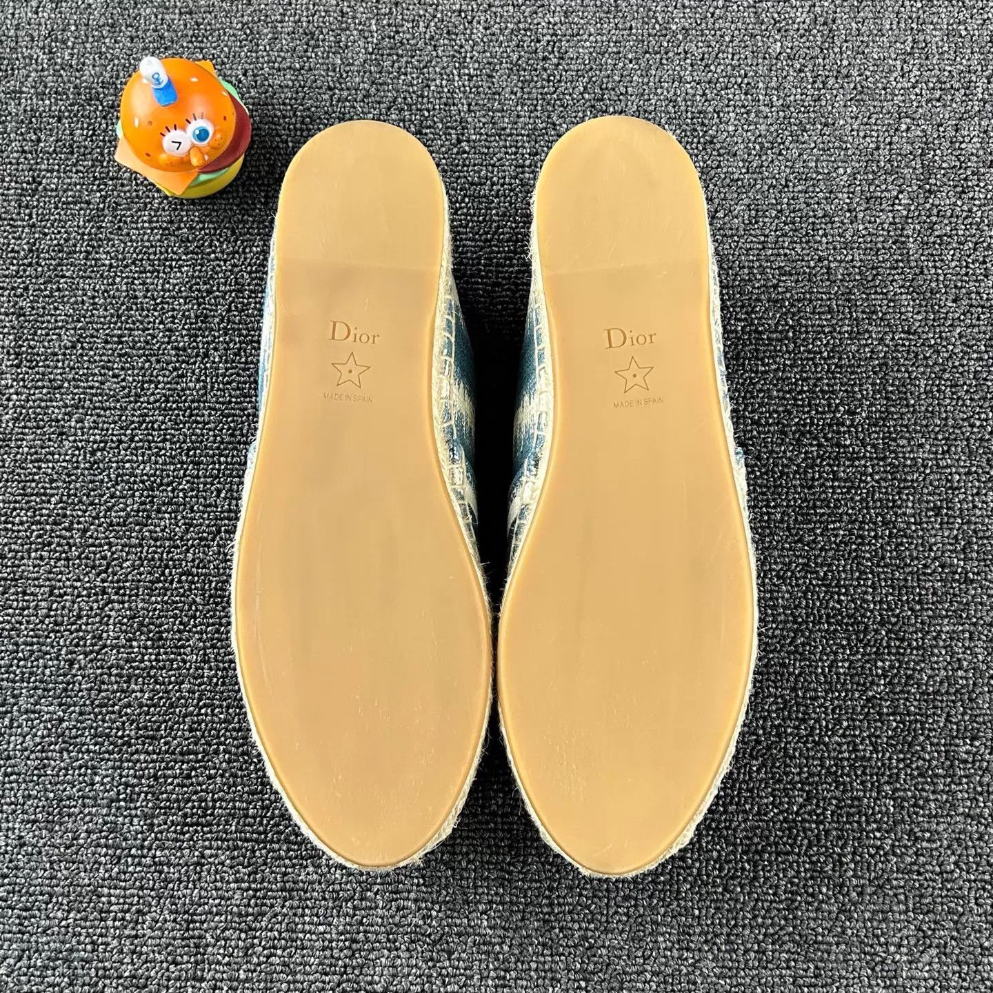 Dior Dior Embroidered Straw Fisherman Slipper Flats 38.5 Size US 8 / IT 38 - 6 Thumbnail