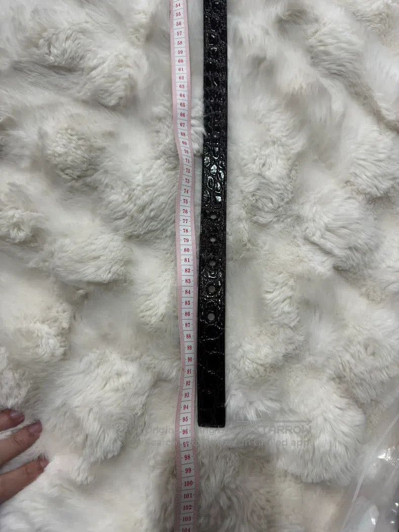 Saint Laurent Paris Saint Laurent Paris size 80 Embossed Belt Size ONE SIZE - 7 Thumbnail