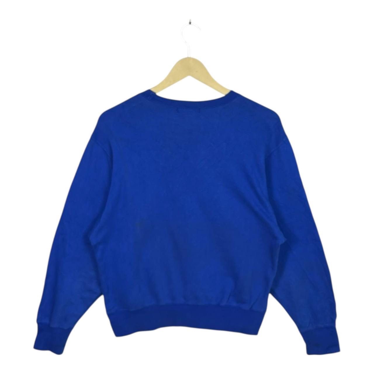 Yves Saint Laurent Vintage 90s Yves Saint Laurent Embroidered Logo Sweatshirt Size US M / EU 48-50 / 2 - 2 Thumbnail