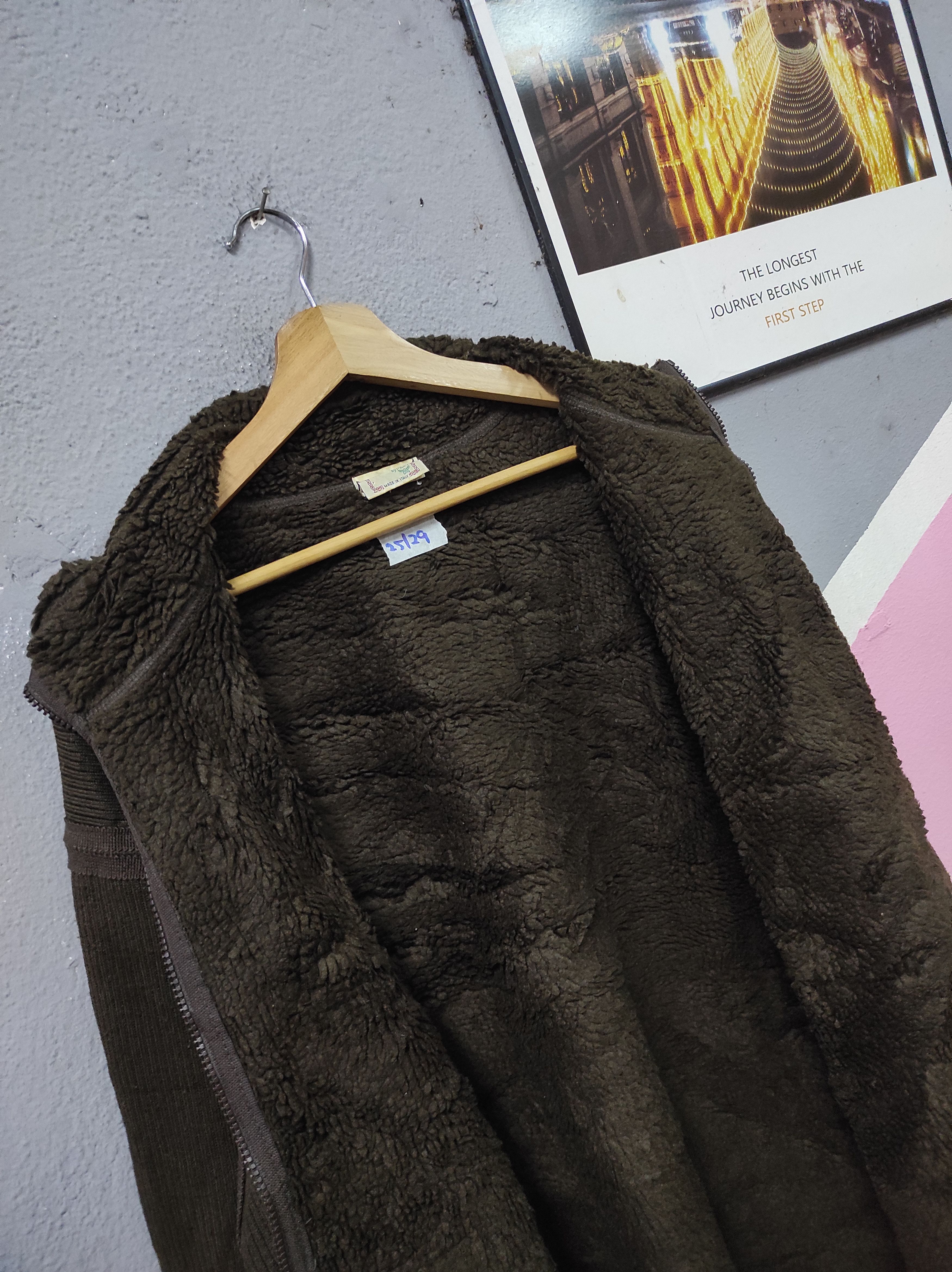 MCM × Vintage LEGERE MCM LINING SHERPA JACKET SWEATER Size US M / EU 48-50 / 2 - 3 Thumbnail