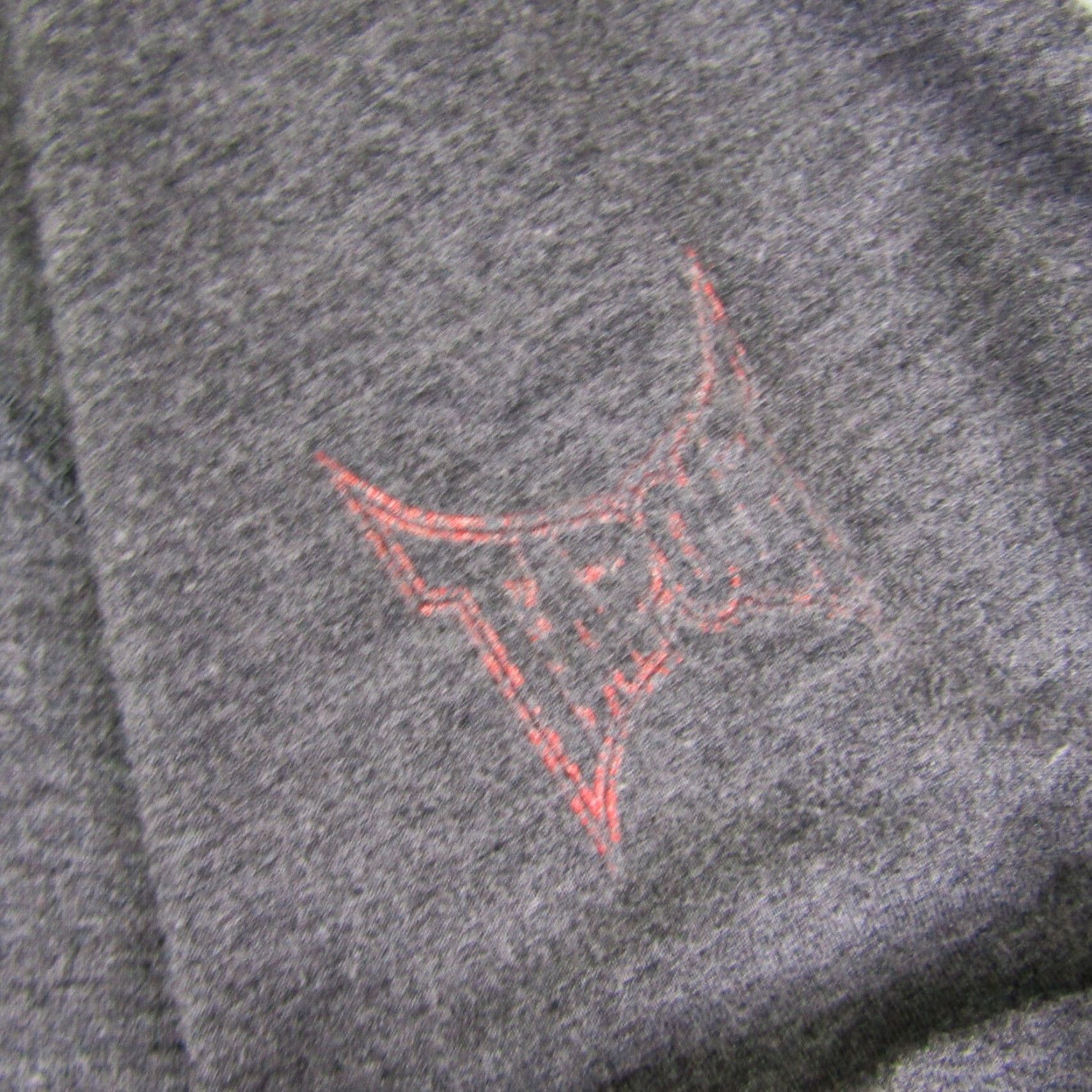 Tapout Tapout Shirt Mens XL Gray Red Train Pain Fame MMA Martial Arts Gym Graphic Print Short Sleeve Crew Neck Sports Outdoor Mens XL Gray Tapout Shirt Size US XL / EU 56 / 4 - 4 Thumbnail