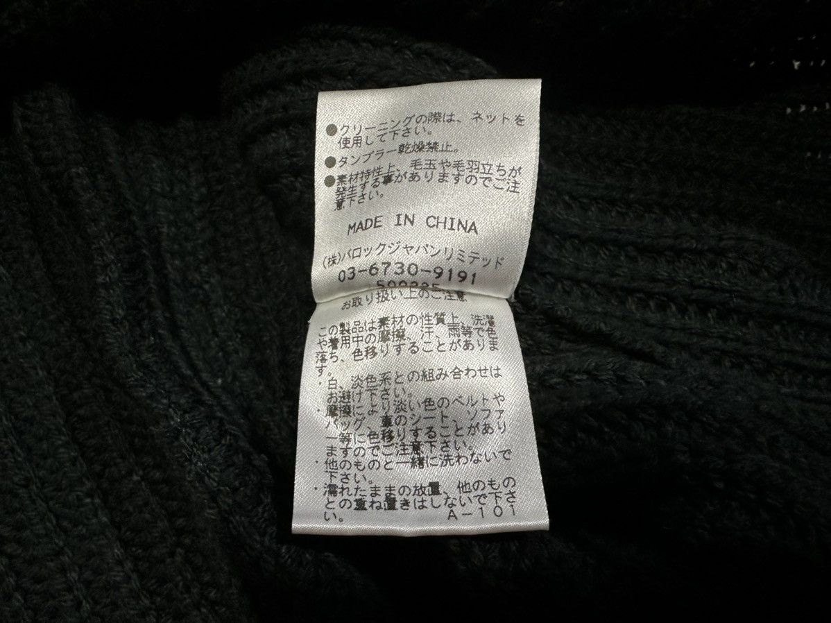 Hysteric Glamour × If Six Was Nine × Japanese Brand 🔥Sick Y2K Sly Lang Distressed Knit Sleeveless Goth Punk Size US M / EU 48-50 / 2 - 13 Thumbnail