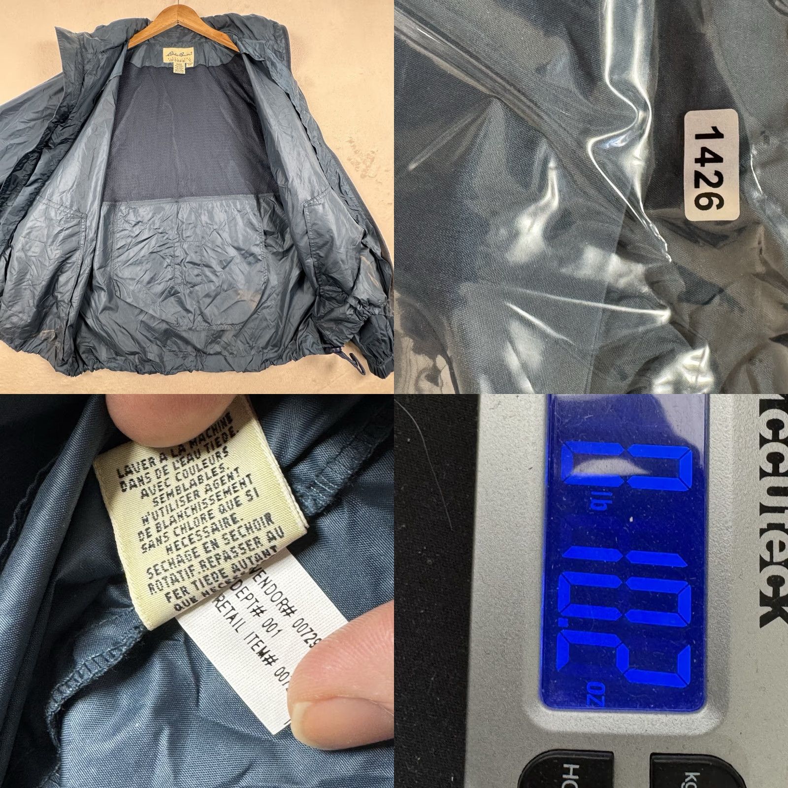 Eddie Bauer VINTAGE Eddie Bauer Jacket Mens S Blue Windbreaker Nylon Size US S / EU 44-46 / 1 - 10 Thumbnail