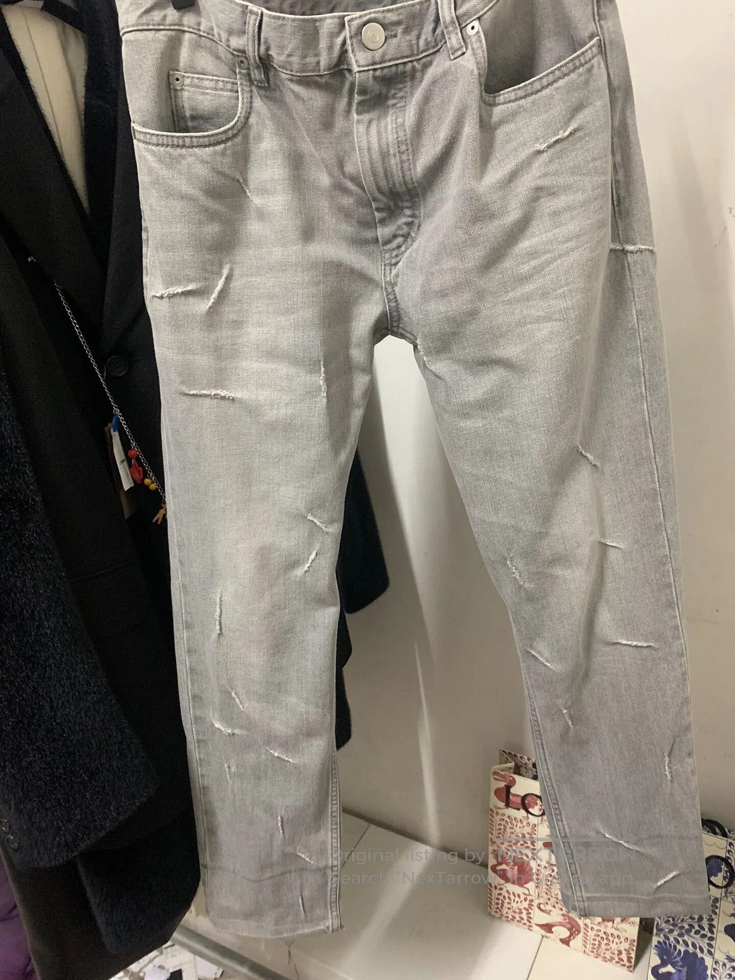 Maison Margiela SS17 Distressed Denim Jeans.