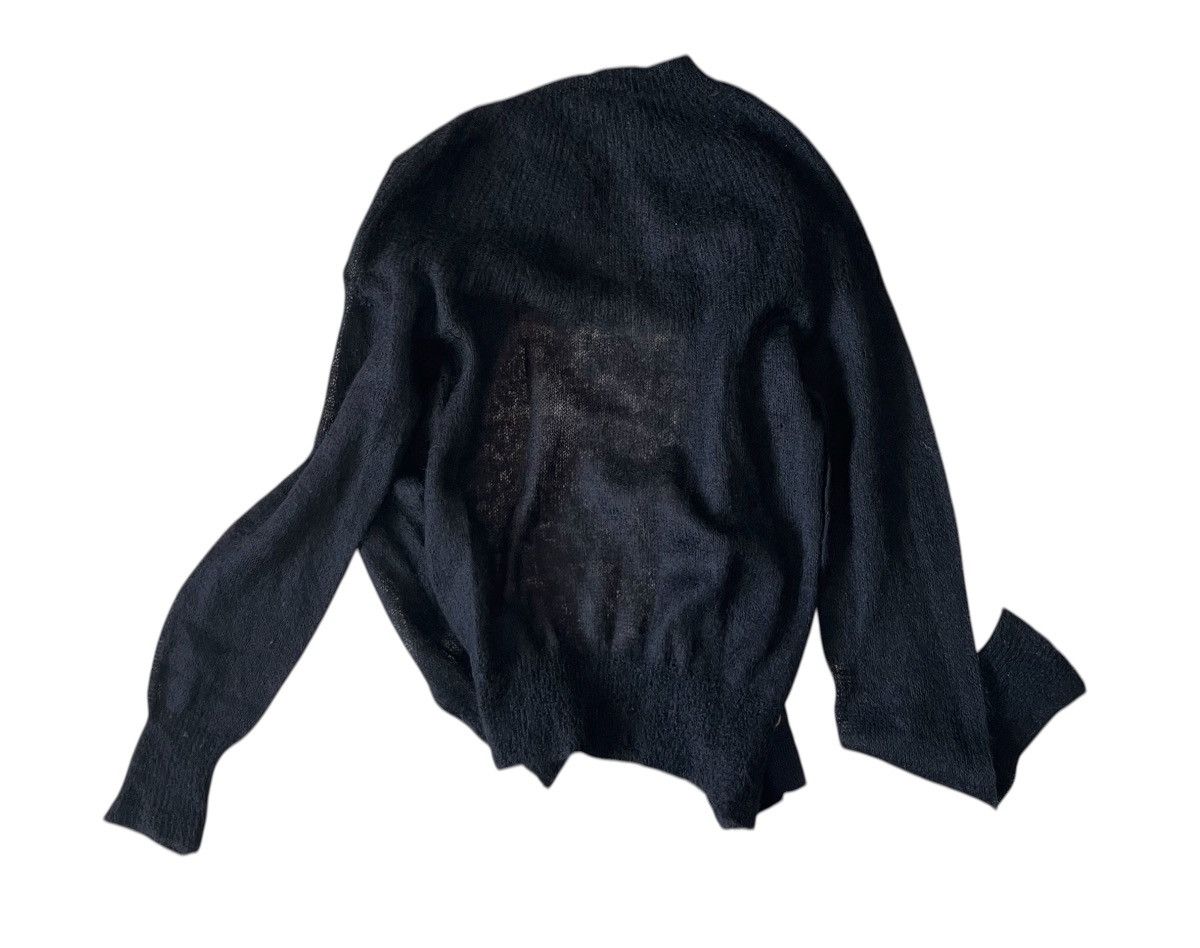 Comme des Garcons TAX FREE 🇺🇸 tricot cdg fuzzy sheer boxy cardigan Size US S / EU 44-46 / 1 - 7 Thumbnail