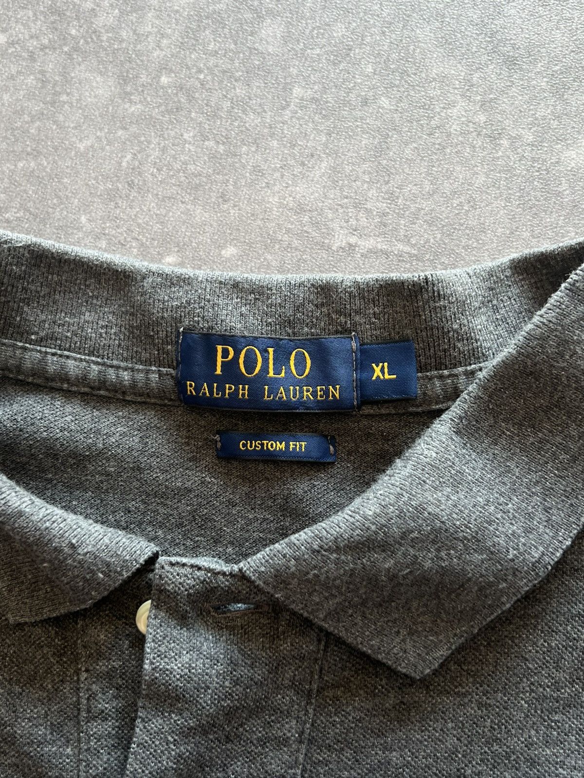 Polo Ralph Lauren Ralph Lauren Polo Shirt Gold Logo Streetwear Old Money Y2K Size US XL / EU 56 / 4 - 8 Thumbnail
