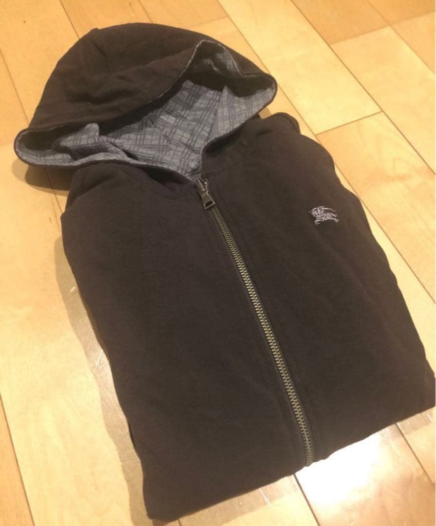 Burberry black label zip up