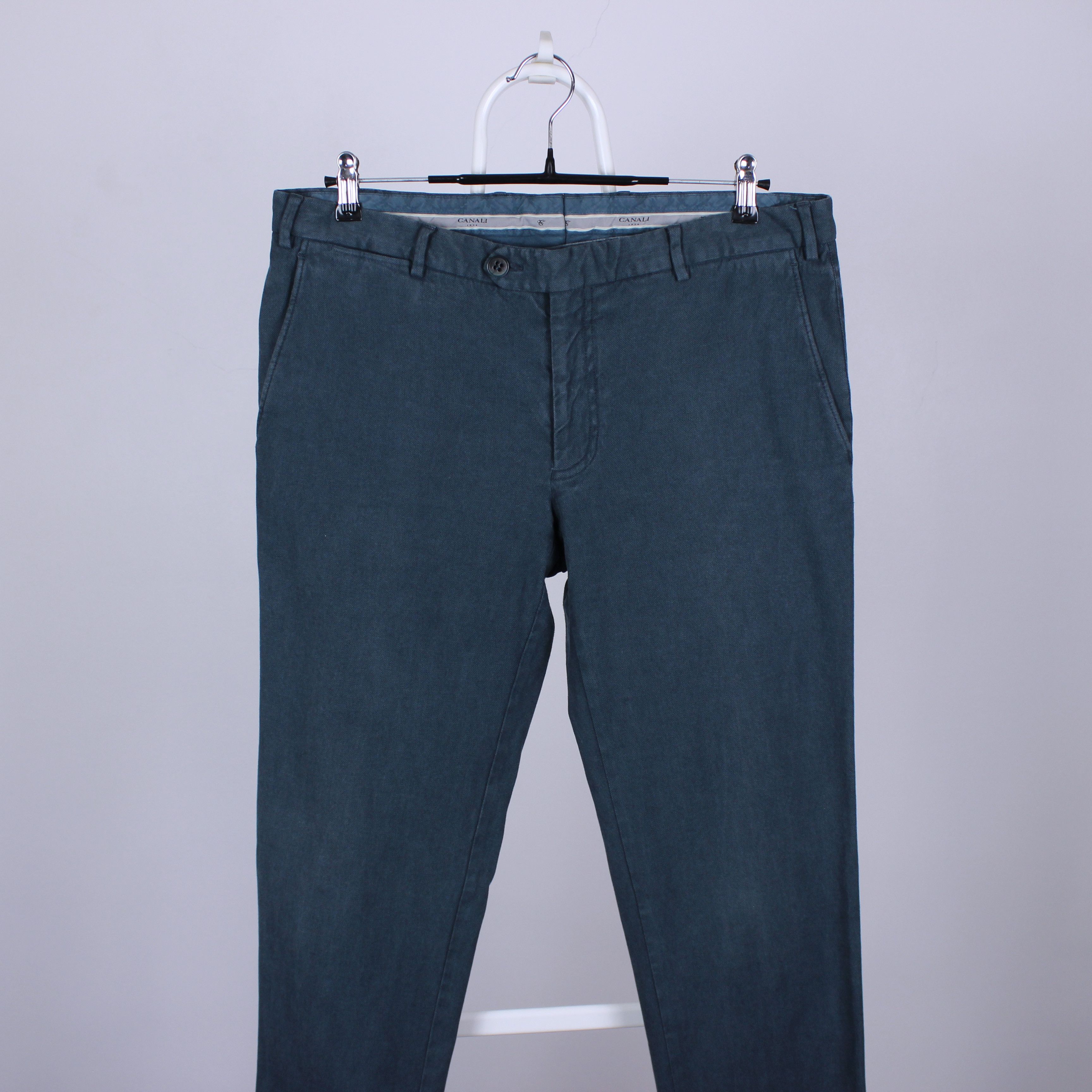 Canali Canali casual pants vintage 50 34 M L italy Size US 34 / EU 50 - 7 Thumbnail