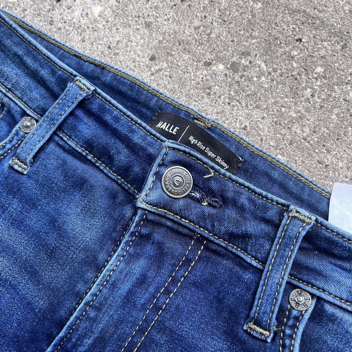 True Religion × Vintage True Religion vintage mini skirt denim navy Size 28" / US 6 / IT 42 - 3 Thumbnail