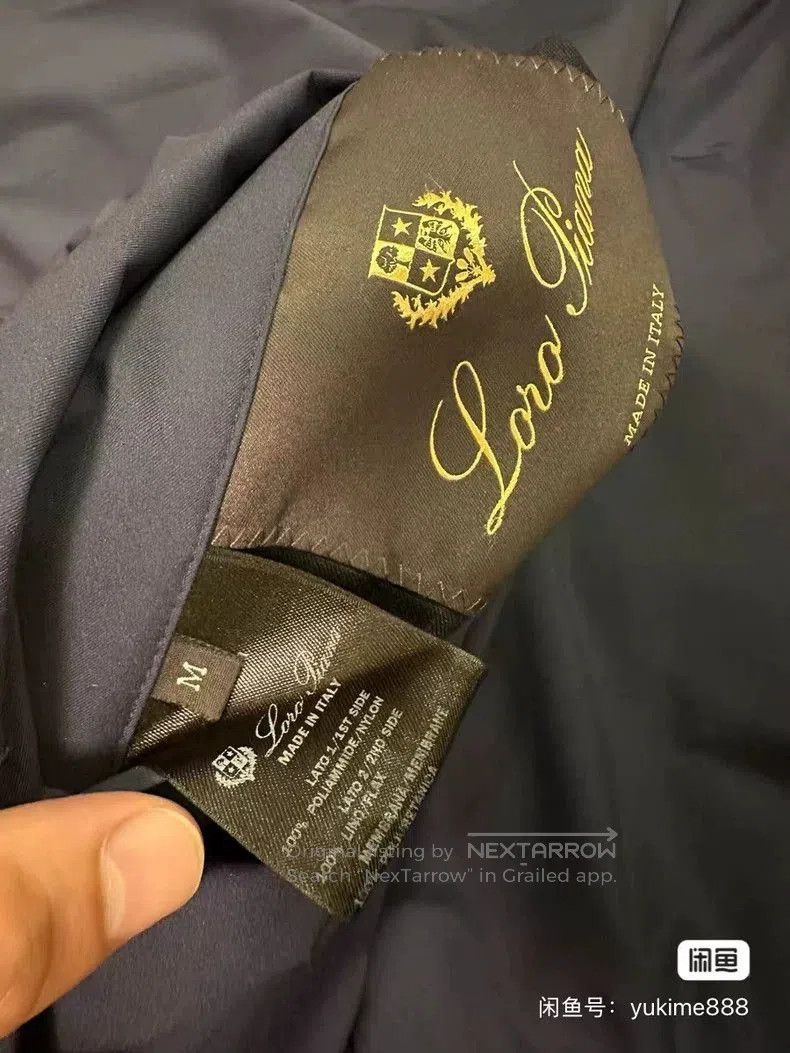 Loro Piana Loro Piana Men's Reversible Bomber Jacket. Size US M / EU 48-50 / 2 - 4 Thumbnail
