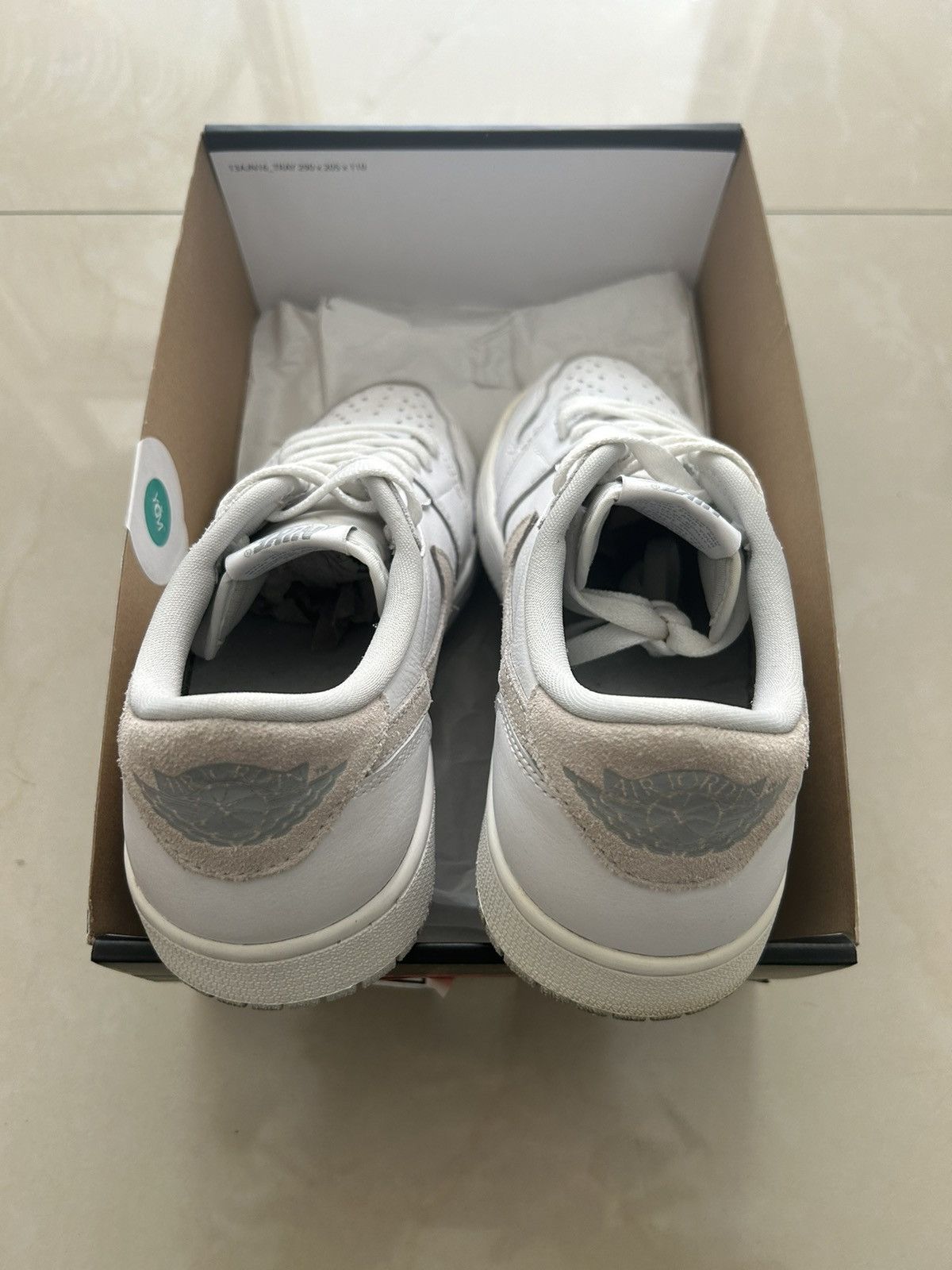 Jordan Brand × Nike Jordan 1 low neutral grey Size US 8.5 / EU 41-42 - 7 Thumbnail