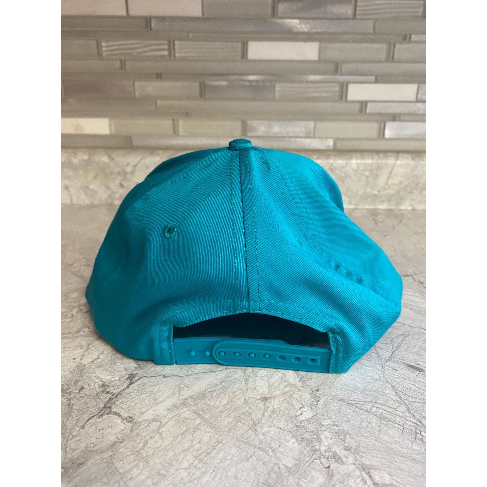 Other Retro New Orleans, Louisiana Teal Snapback Hat Size ONE SIZE - 6 Thumbnail