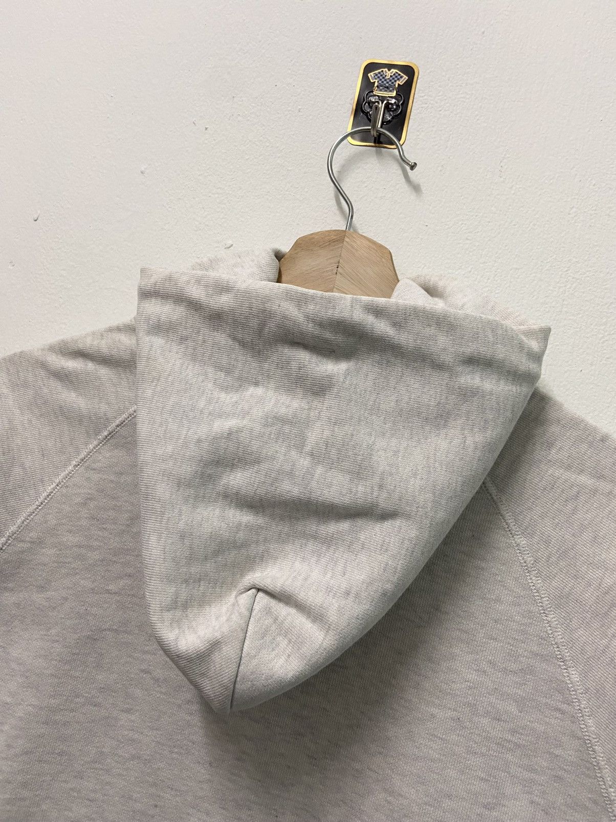 Hysteric Glamour Vintage 90's Hysteric Glamour " Raw Power " Grey Hoodie Size ONE SIZE - 6 Thumbnail