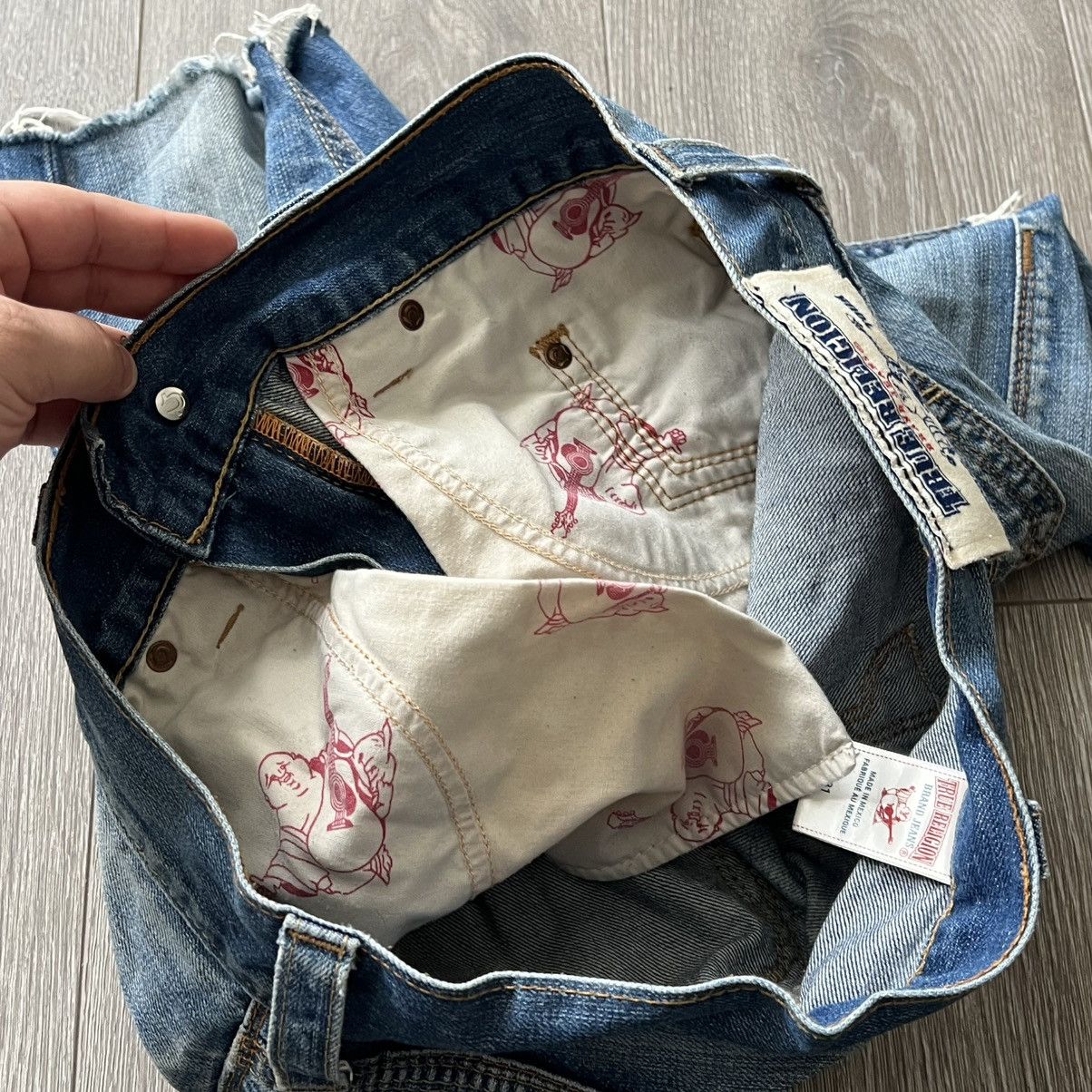 True Religion Vintage True Religion Denim Shorts Y2K Size US 31 - 15 Thumbnail