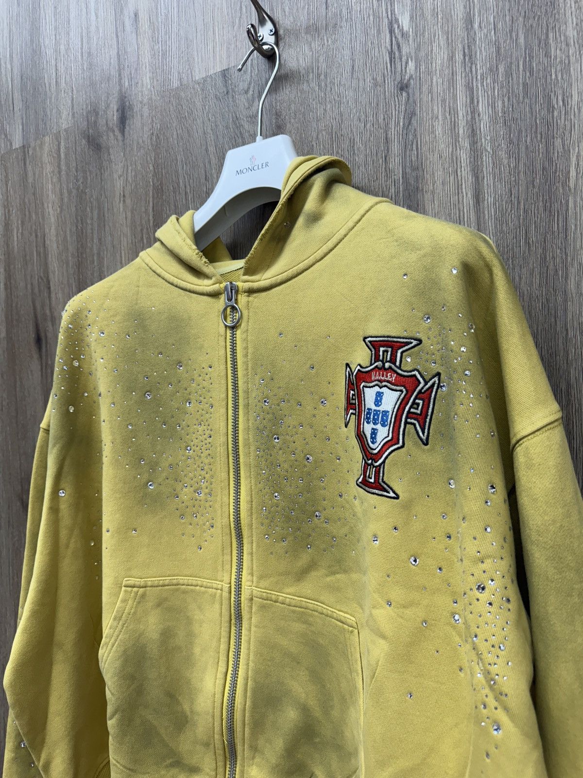 Vale Vale Yellow Zip Up Hoodie Size US XXL / EU 58 / 5 - 3 Thumbnail