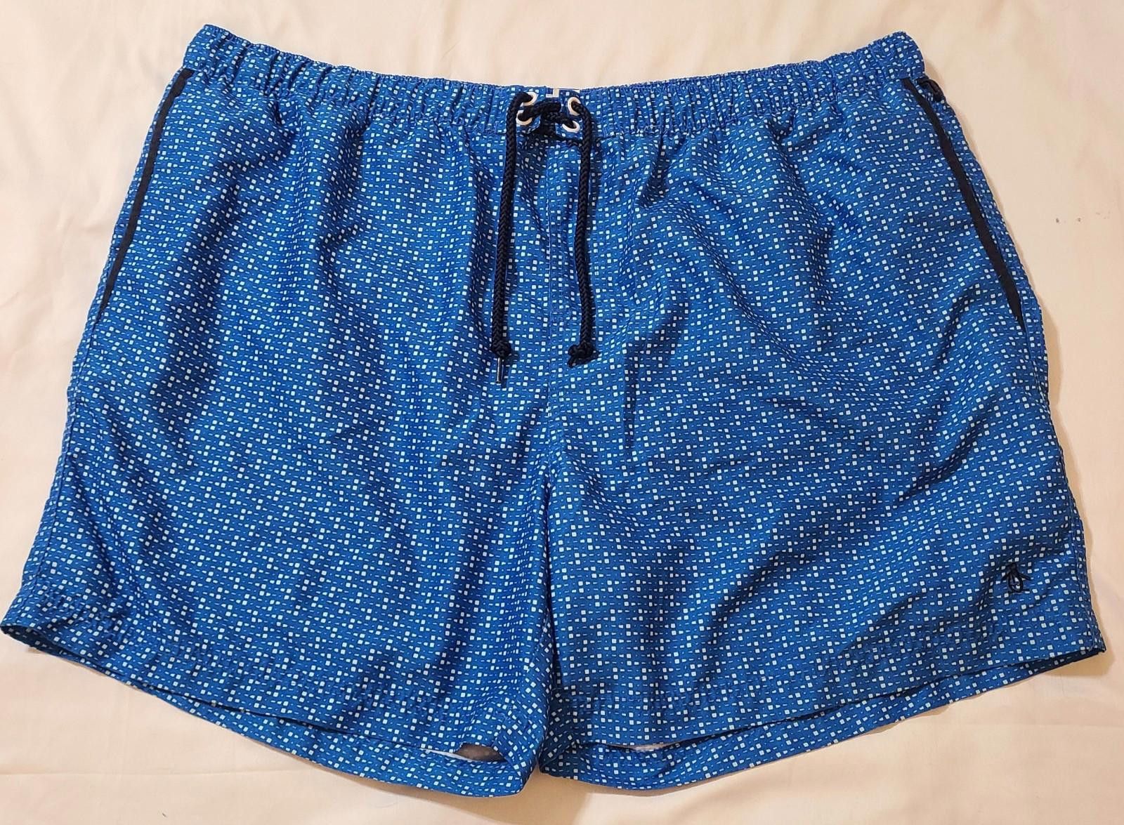 Original Penguin Penguin By Munsingwear Mens Lined Swim Shorts Trunks Size XL in Blue
