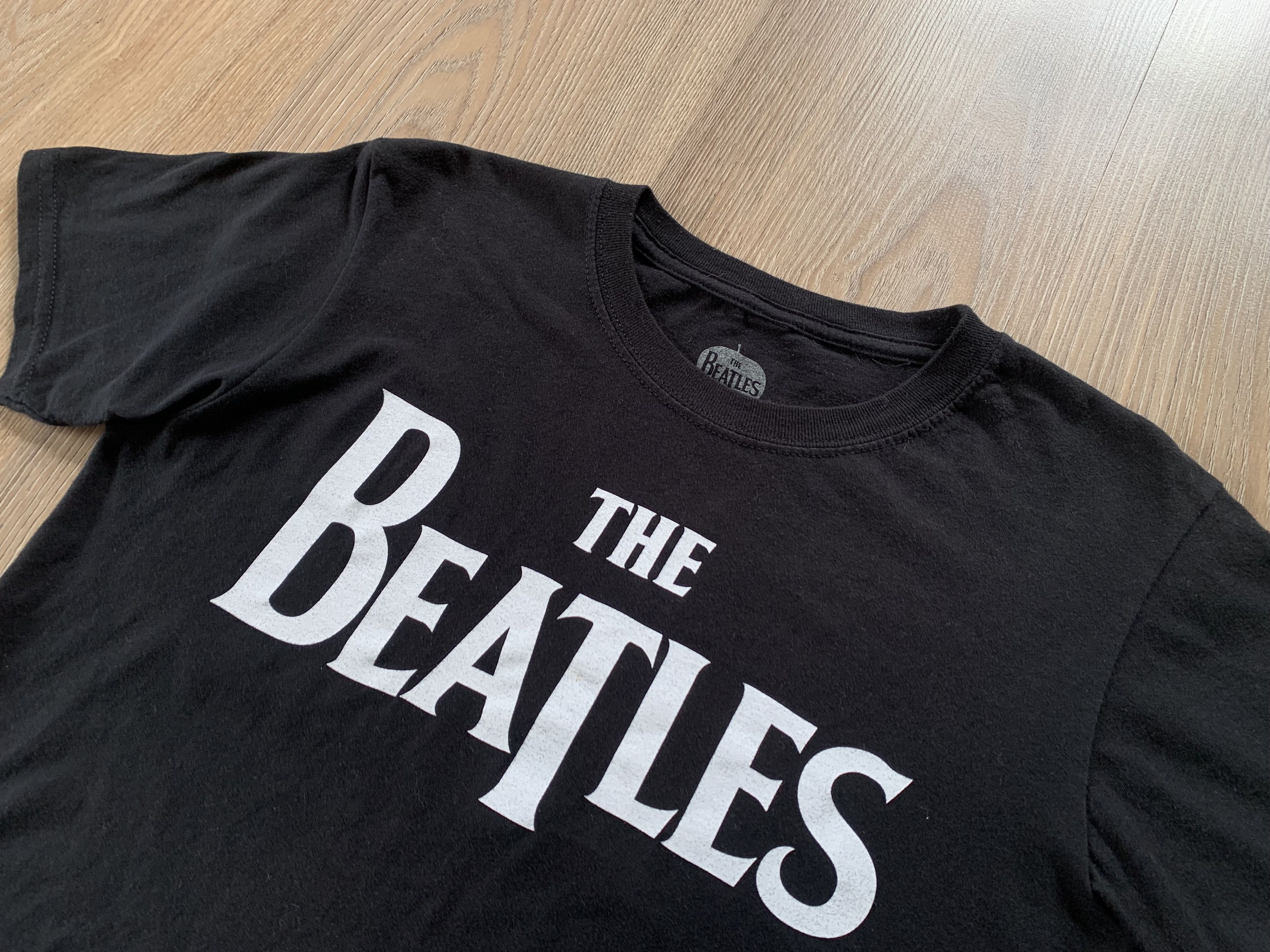 Band Tees The Beatles Black Cotton T-Shirt Size L / US 10 / IT 46 - 4 Thumbnail