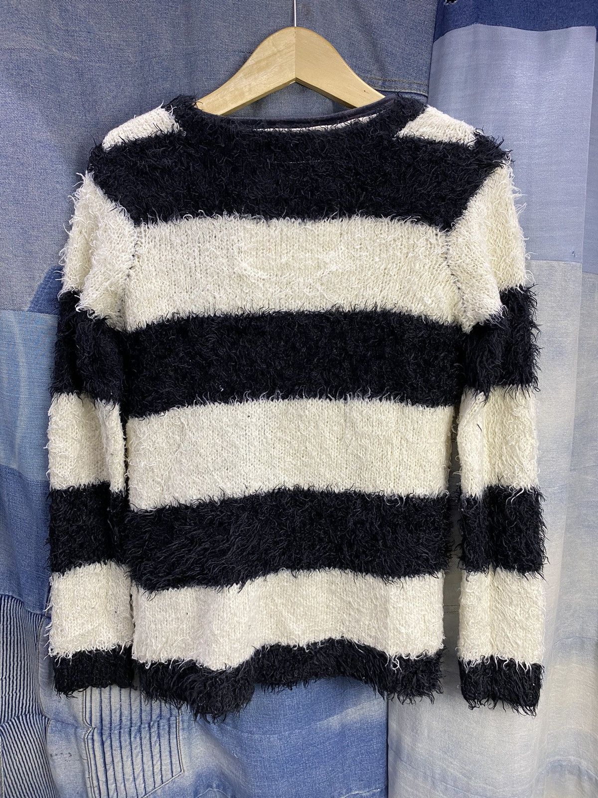 If Six Was Nine × Japanese Brand Fuzzy Mohair Grunge repipi armario Kurt Cobain Style Size US S / EU 44-46 / 1 - 5 Thumbnail