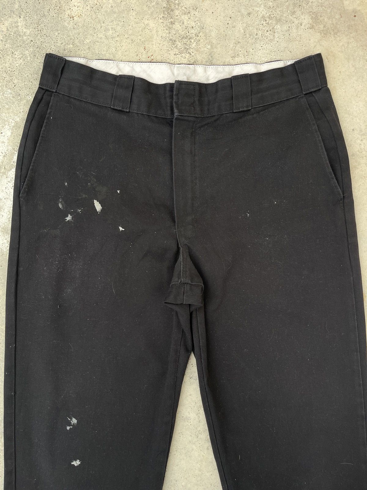 Dickies × Vintage Vintage Faded Black Dickies Pants Size US 33 - 2 Thumbnail