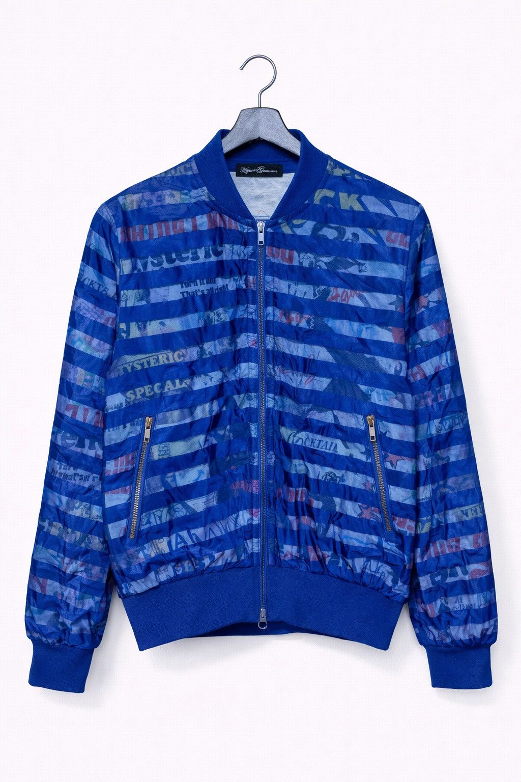 Hysteric Glamour Vintage Hysteric Glamour Graphic Bomber Jacket Blue Archive Size US S / EU 44-46 / 1 - 1 Thumbnail