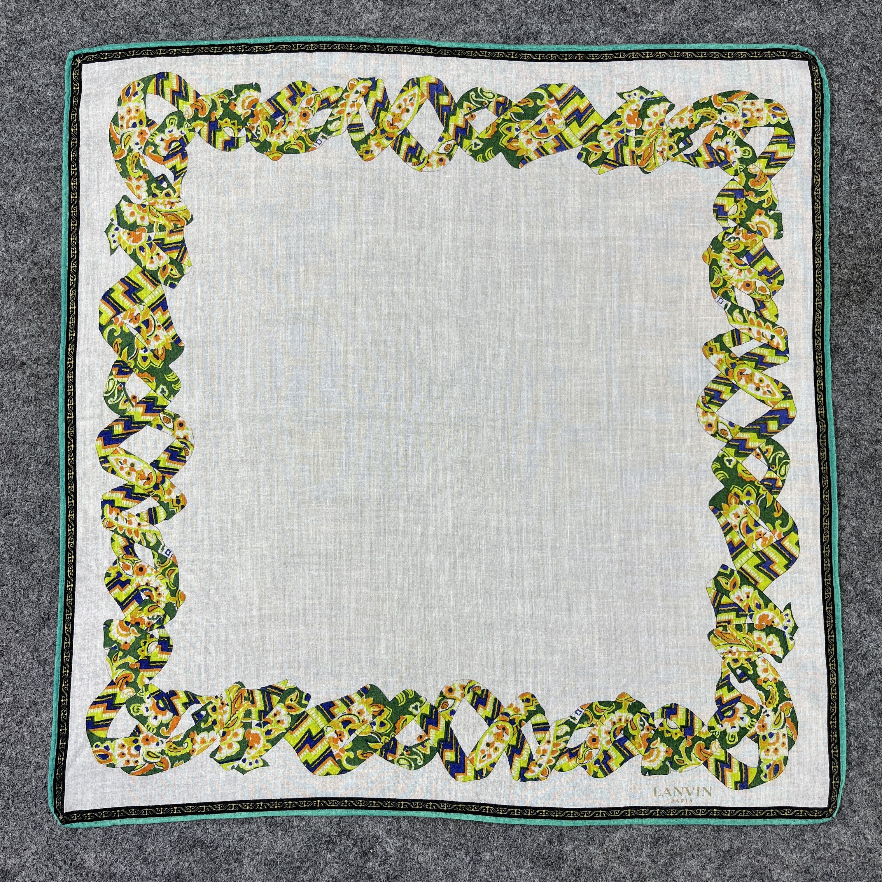 Lanvin Lanvin Handkerchief / Bandana / Neckerchief / Headscarf B689 Size ONE SIZE - 2 Thumbnail