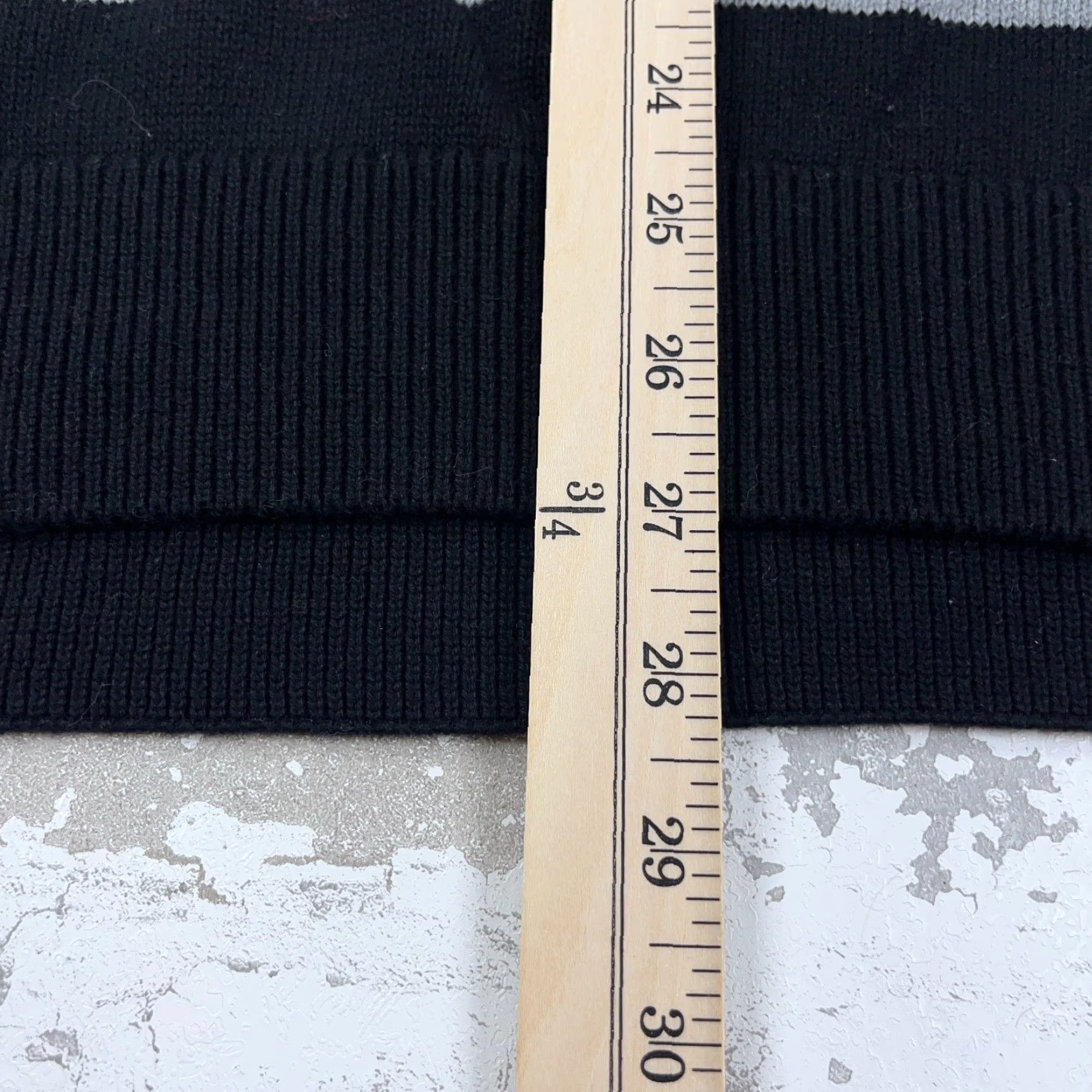 Chaps VINTAGE Chaps Sweater Shirt Men 2XL Black Heavy Knit Pullover 1/4 Zip Golf Winter Casual Mens Size US XXL / EU 58 / 5 - 7 Thumbnail