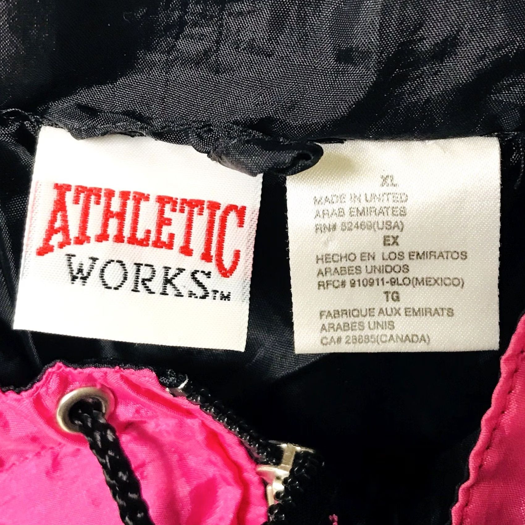 Athletic Works VINTAGE Athletic Works Women Windbreaker Jacket XL Size XL / US 12-14 / IT 48-50 - 3 Thumbnail