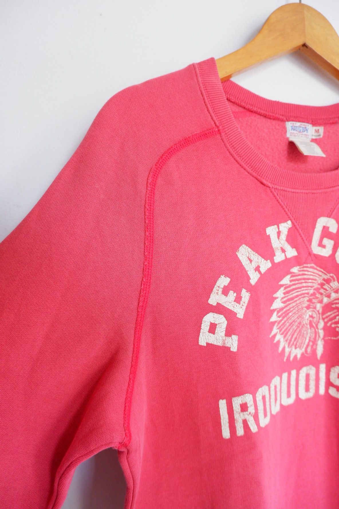 RRL Ralph Lauren Vintage Rugby Ralph Lauren Peak Guide Distressed Crewneck Size US M / EU 48-50 / 2 - 4 Thumbnail