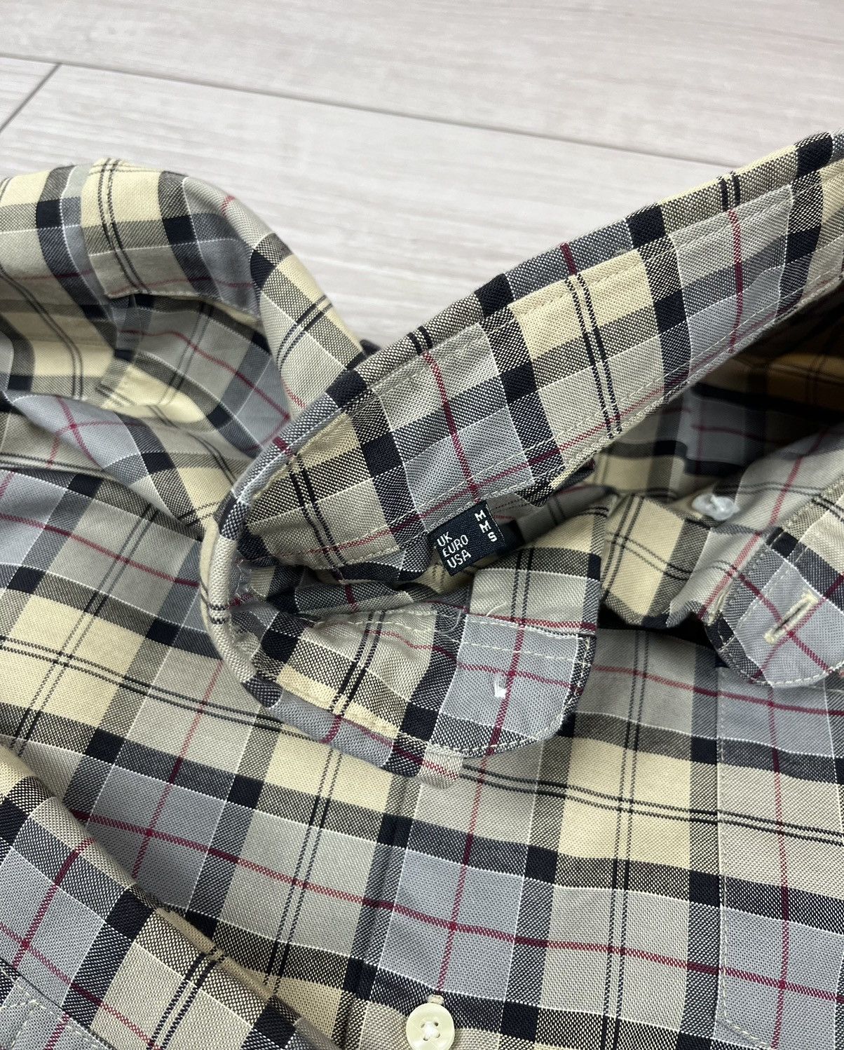 Barbour x4 Barbour Tailored Flannel Checkered Button Shirt M Size Size US M / EU 48-50 / 2 - 14 Thumbnail