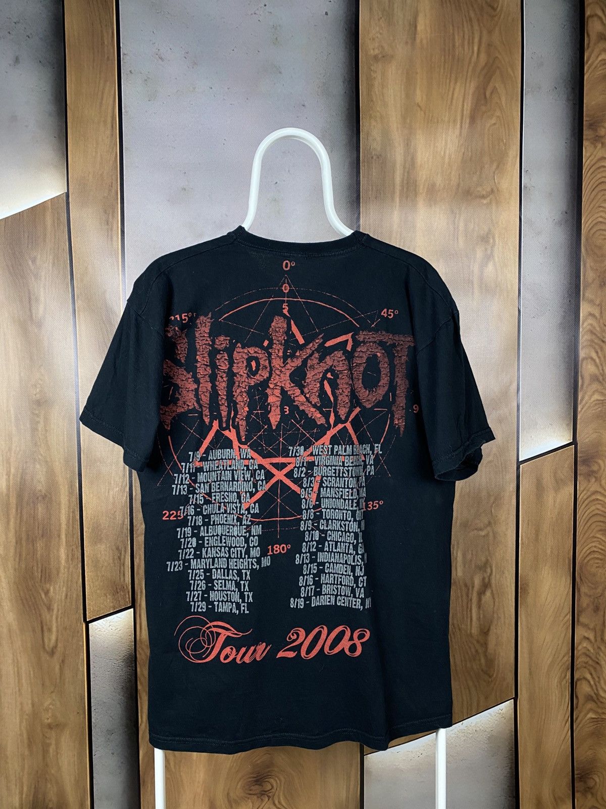 Slipknot 🎸Vintage 2008 T-Shirt Slipknot All Hope Overprint Tour Tee🎸 Size US M / EU 48-50 / 2 - 2 Thumbnail