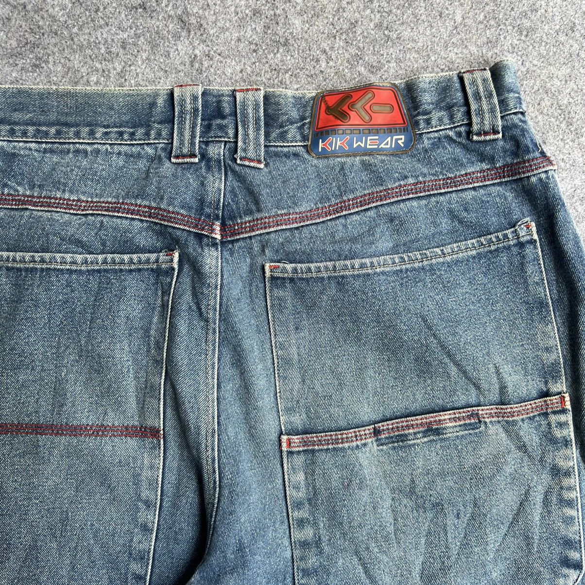 JNCO Vintage Crazy Kikwear Rave Baggy Jnco Style Shorts Size US 36 / EU 52 - 2 Thumbnail