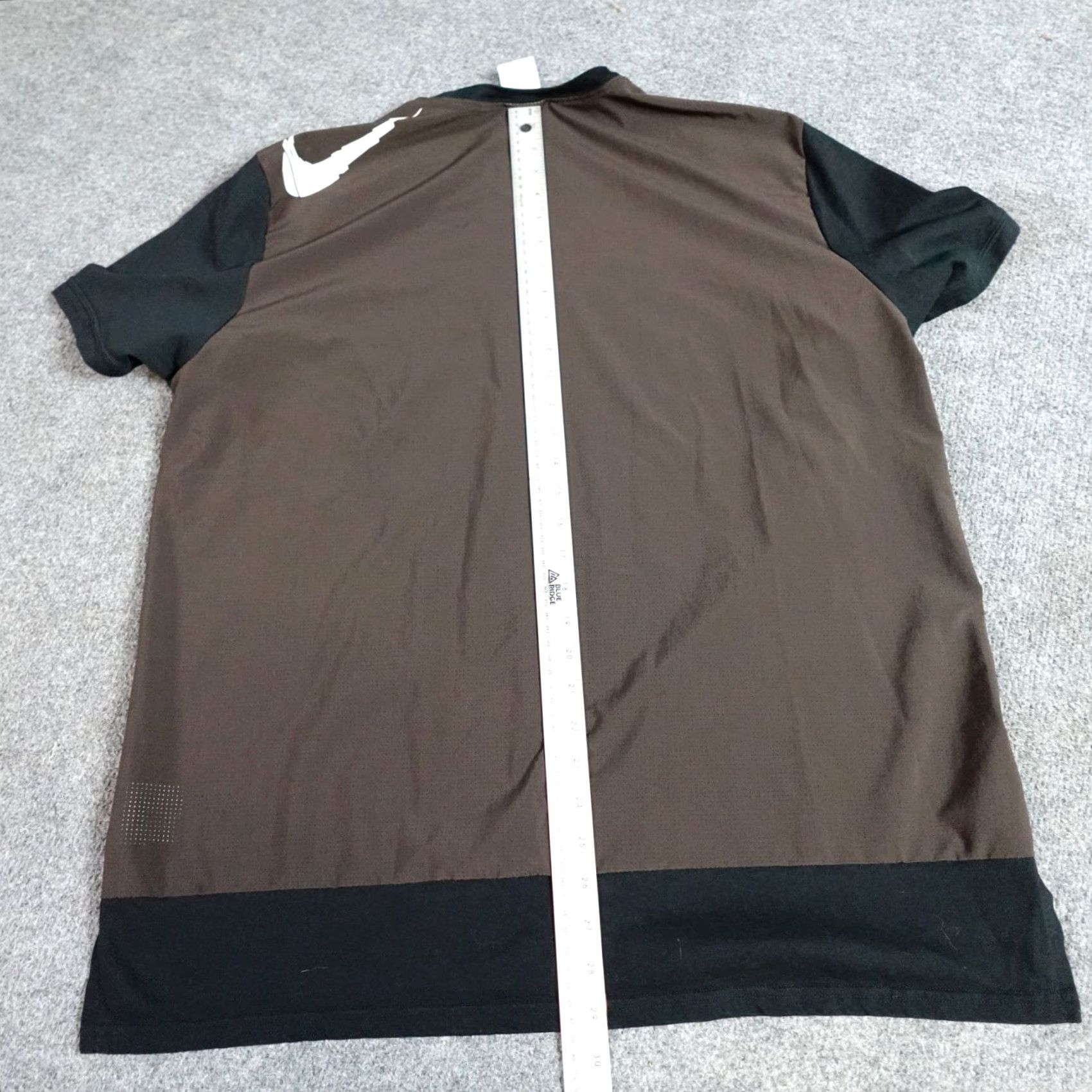 Nike Nike T-shirt XL Black Double-Sided Crew Neck Short Sleeve Men's Shirt Size US XL / EU 56 / 4 - 6 Thumbnail