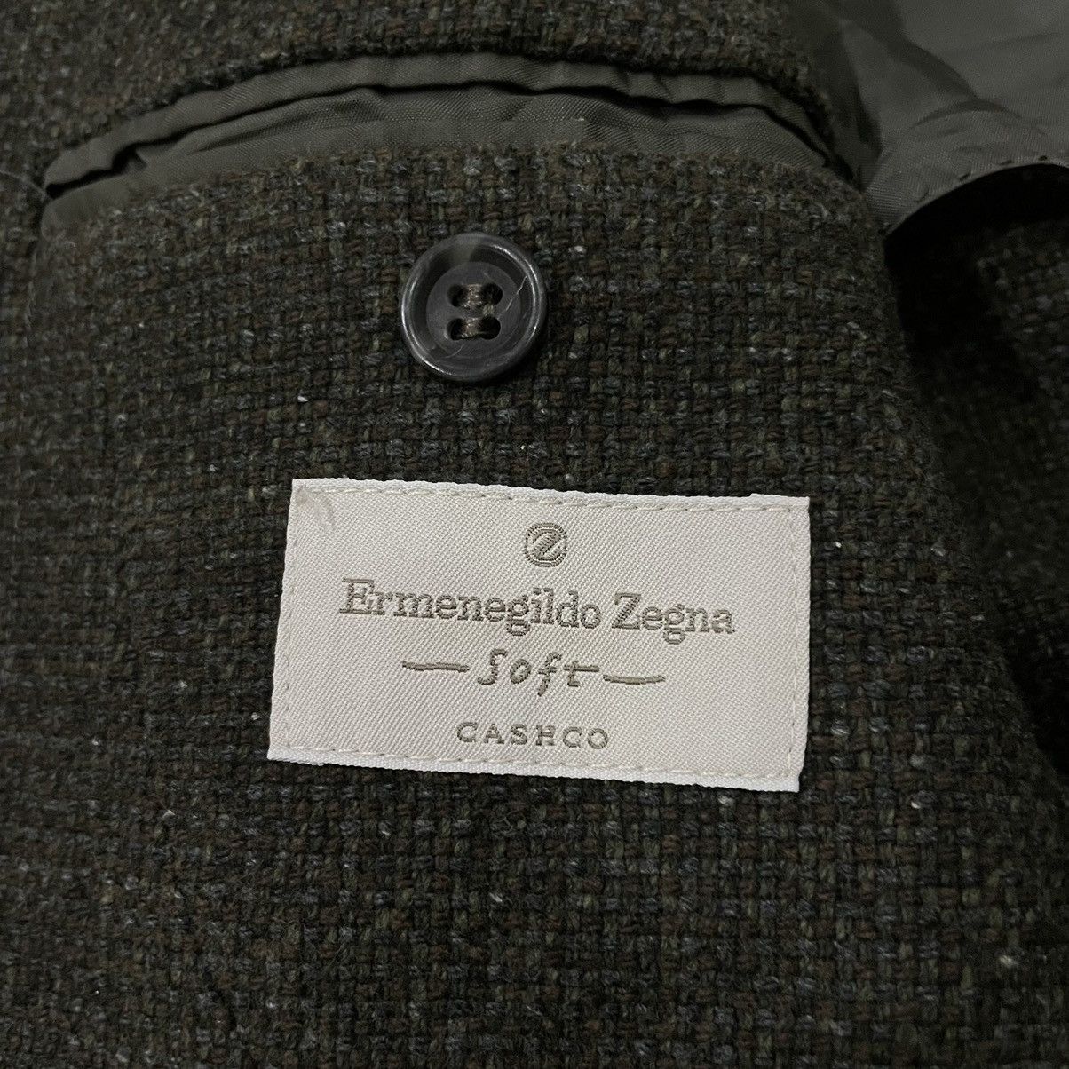 Designer × Ermenegildo Zegna Ermenegildo Zegna Wool Cashmere Jacket Size US M / EU 48-50 / 2 - 17 Thumbnail