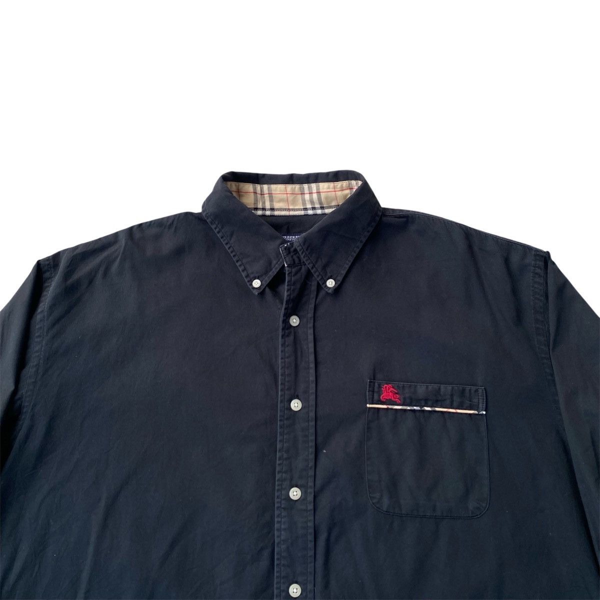 Burberry ‼️LAST DROP‼️Burberry London Button Down Nova Check Accent Size US L / EU 52-54 / 3 - 4 Thumbnail