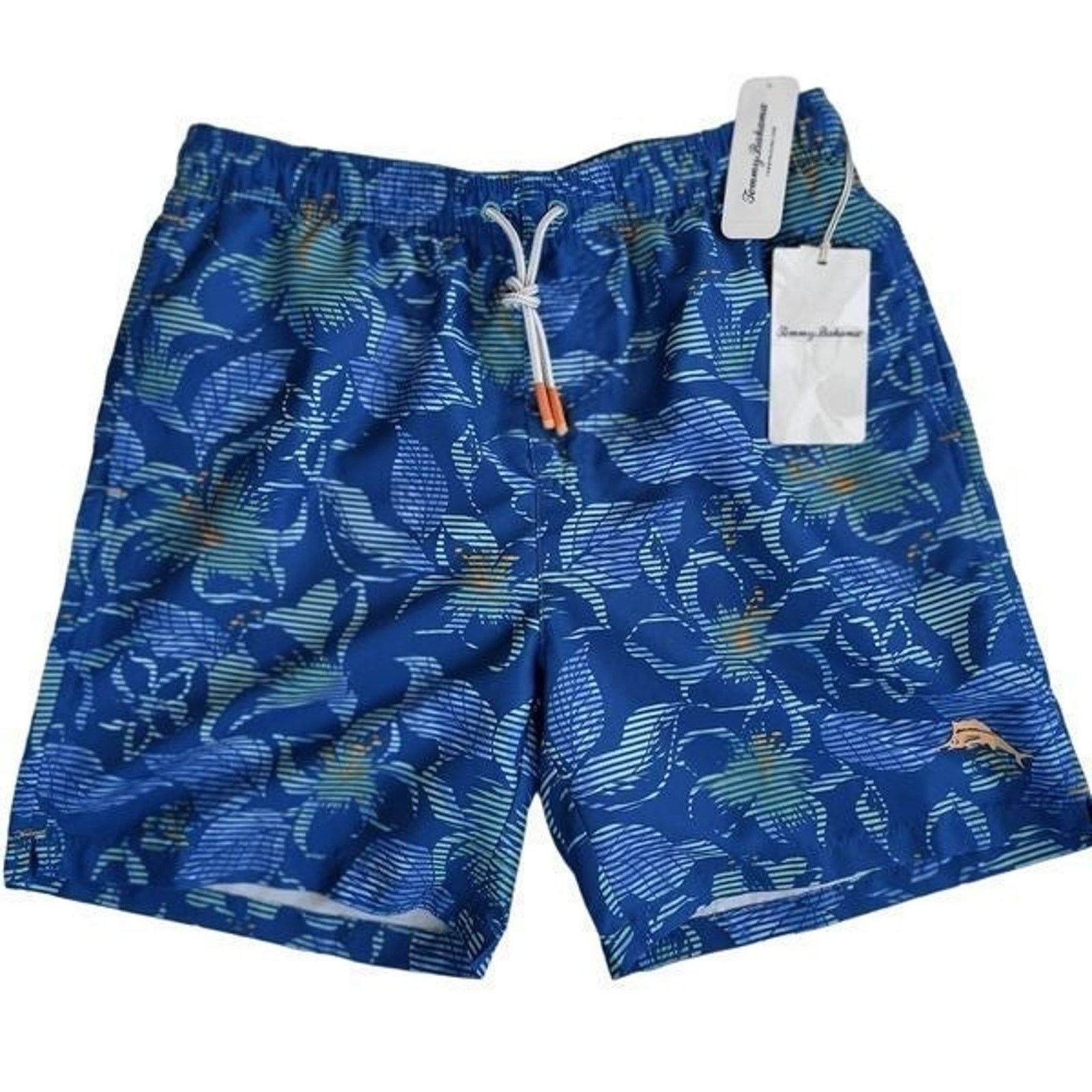 Tommy Bahama NWT TOMMY BAHAMA Naples Hibiscus Highway Men's Swim Trunks Size US 31 - 4 Thumbnail