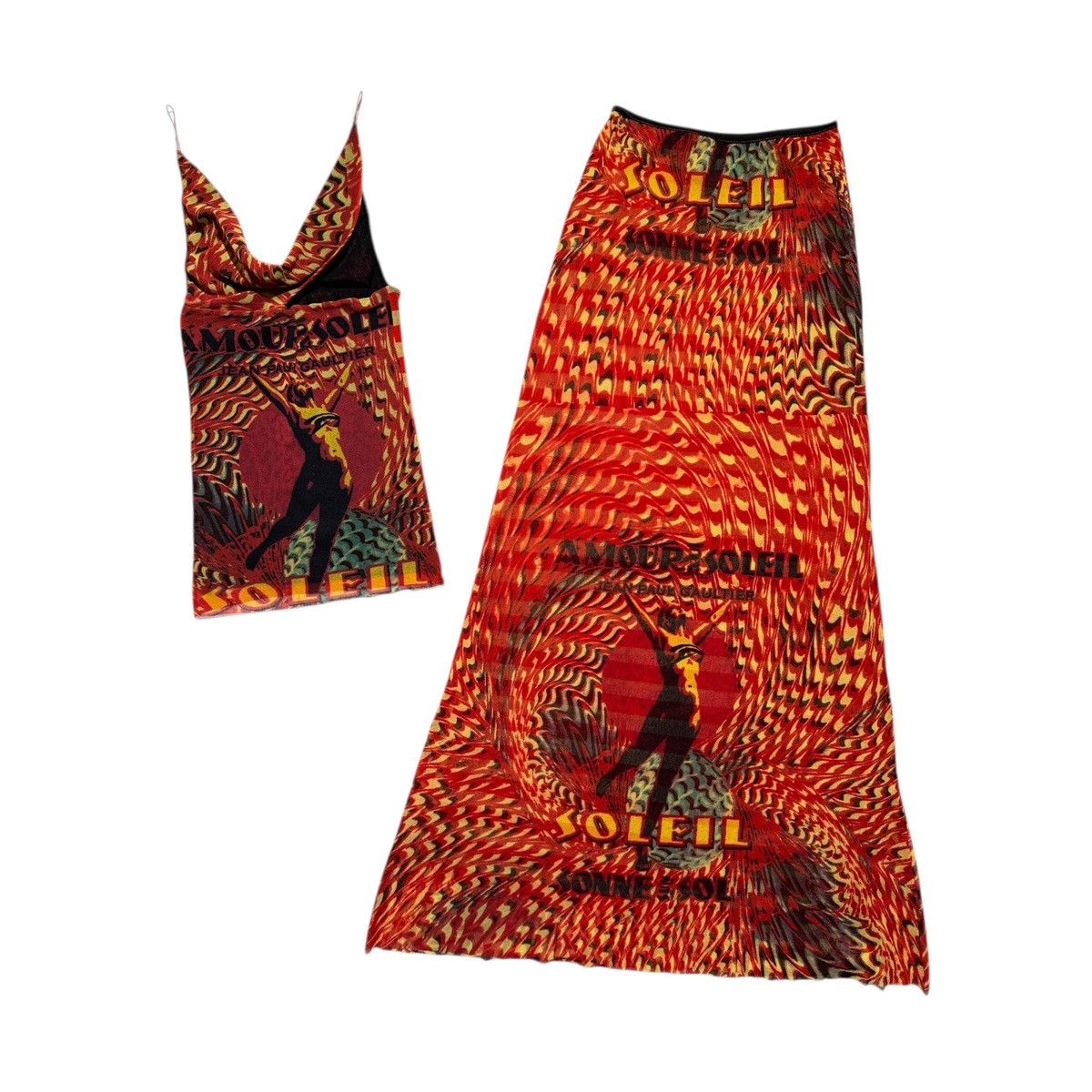 JEAN PAUL GAULTIER TROMPE L’OEIL ZEBRA Jean Paul Gaultier Jean Paul Gaultier SS1996 Cyberbaba trompe l