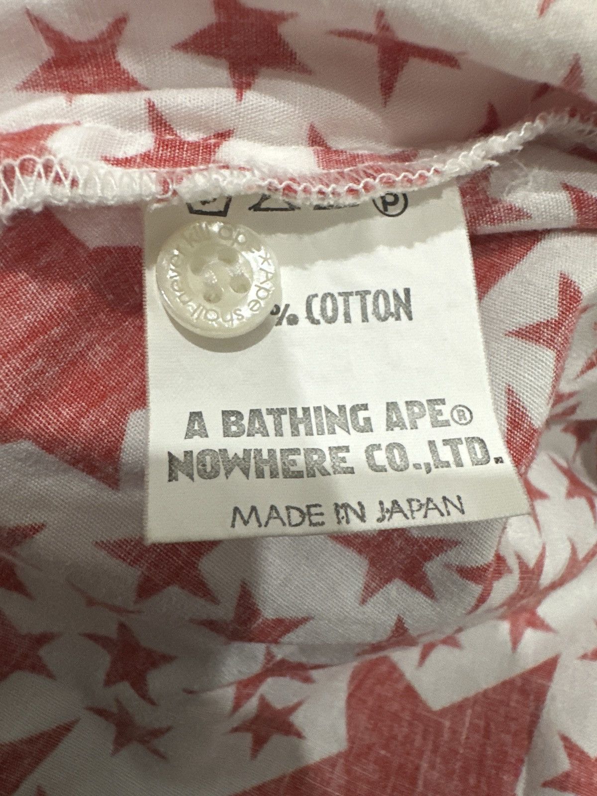 Bape Bape stars uk shirt Size US M / EU 48-50 / 2 - 4 Thumbnail